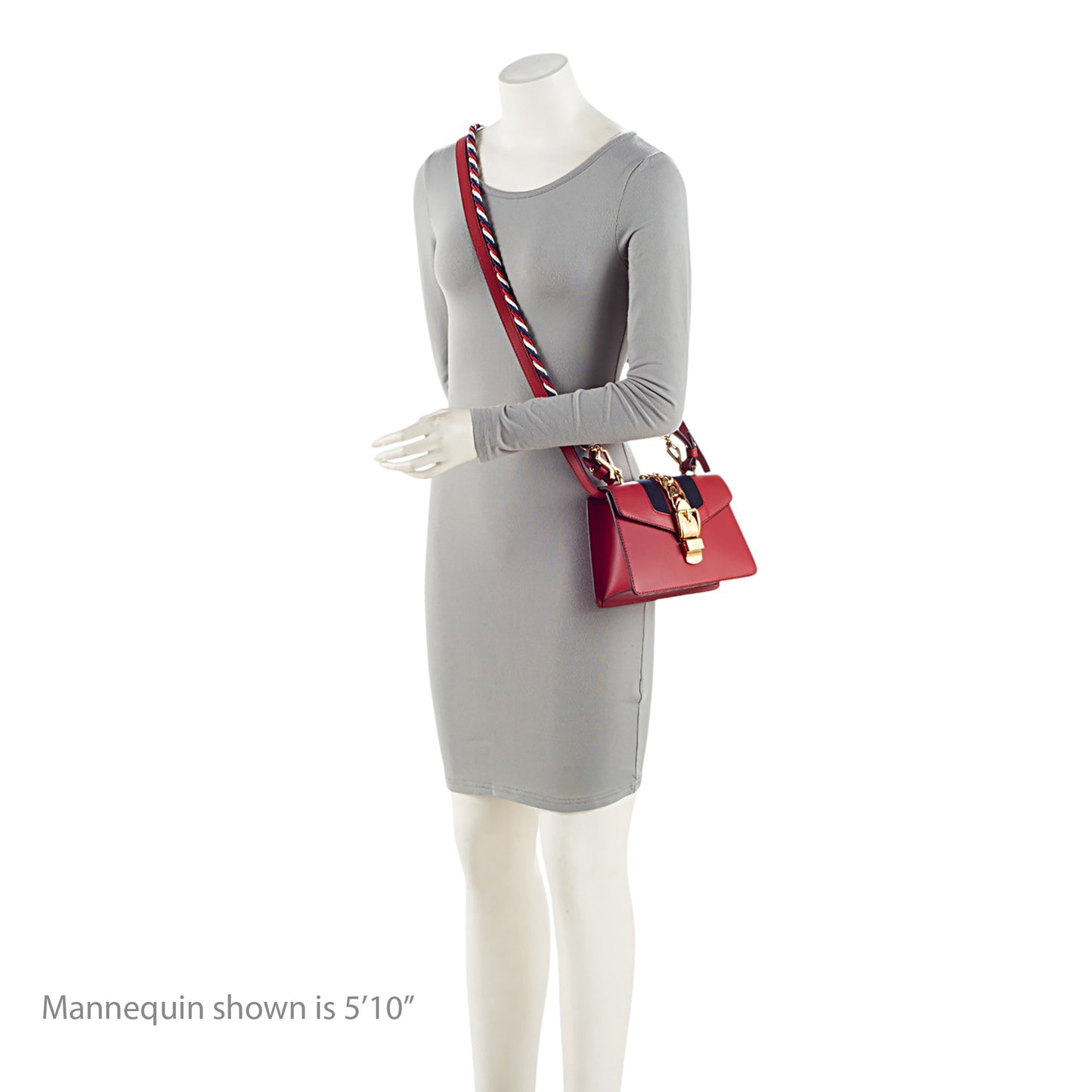Gucci Leather Sylvie Mini Top Handle