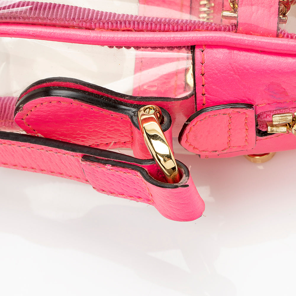 Gucci Leather Transparent Ophidia Mini Shoulder Bag (SHF-20179)