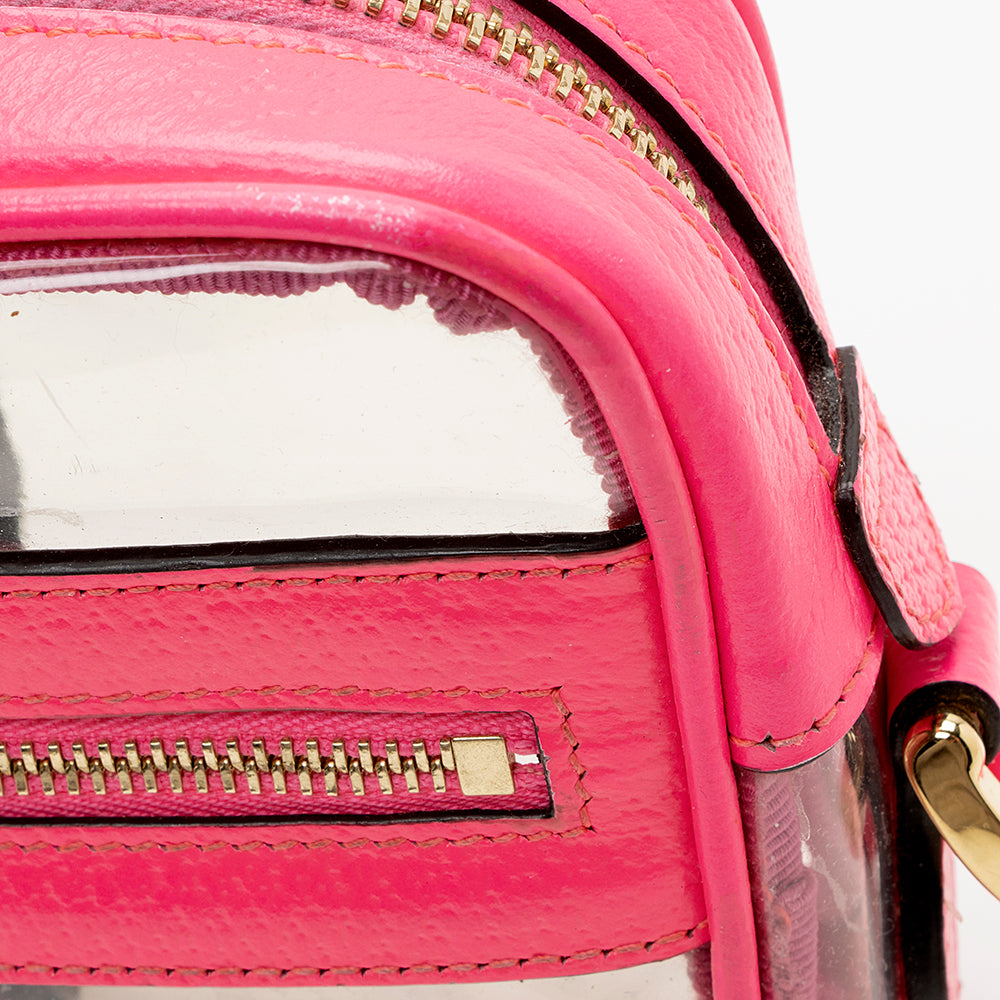 Gucci Leather Transparent Ophidia Mini Shoulder Bag (SHF-20179)