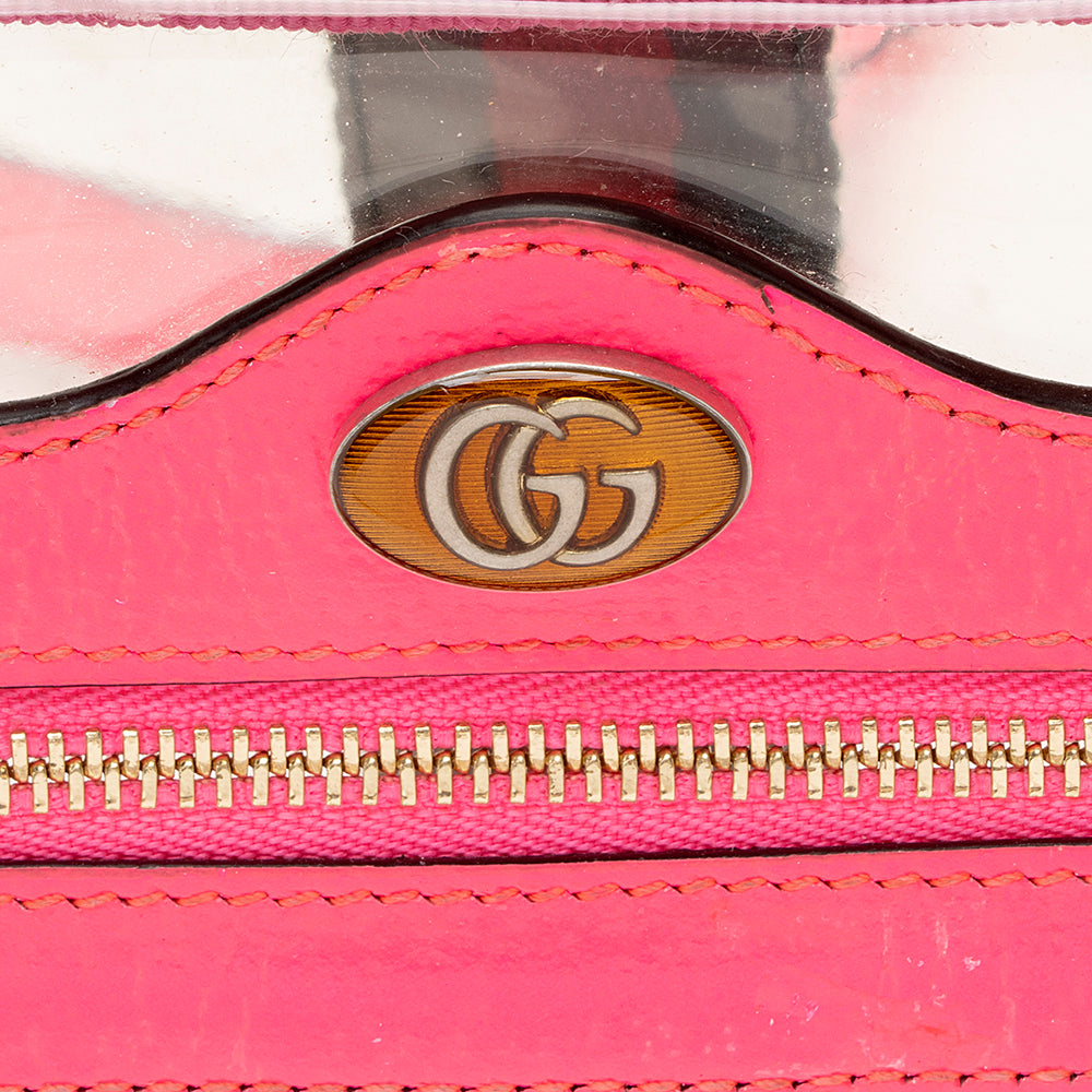 Gucci Leather Transparent Ophidia Mini Shoulder Bag (SHF-20179)