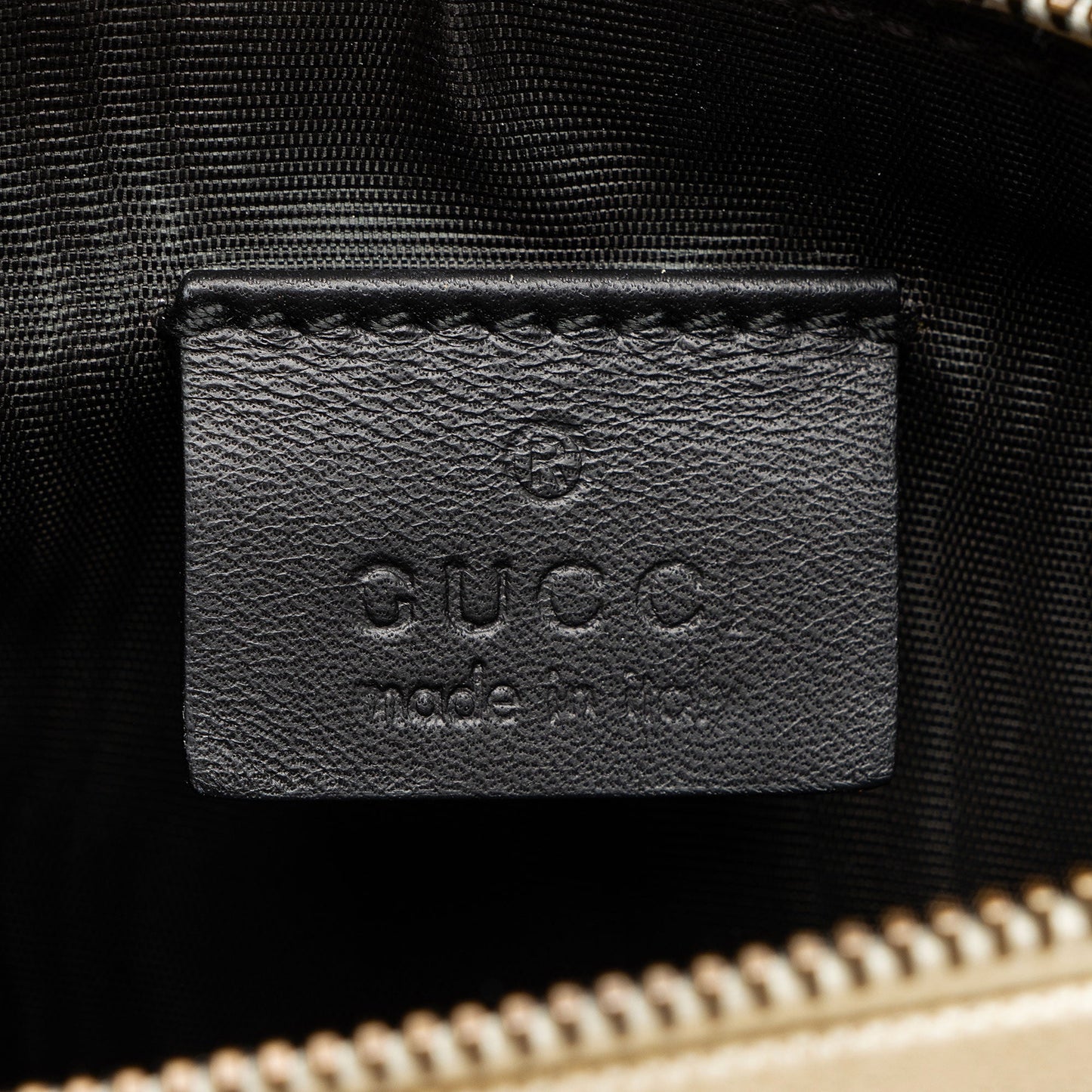 Gucci Leather Velvet Lady Stirrup Top Handle