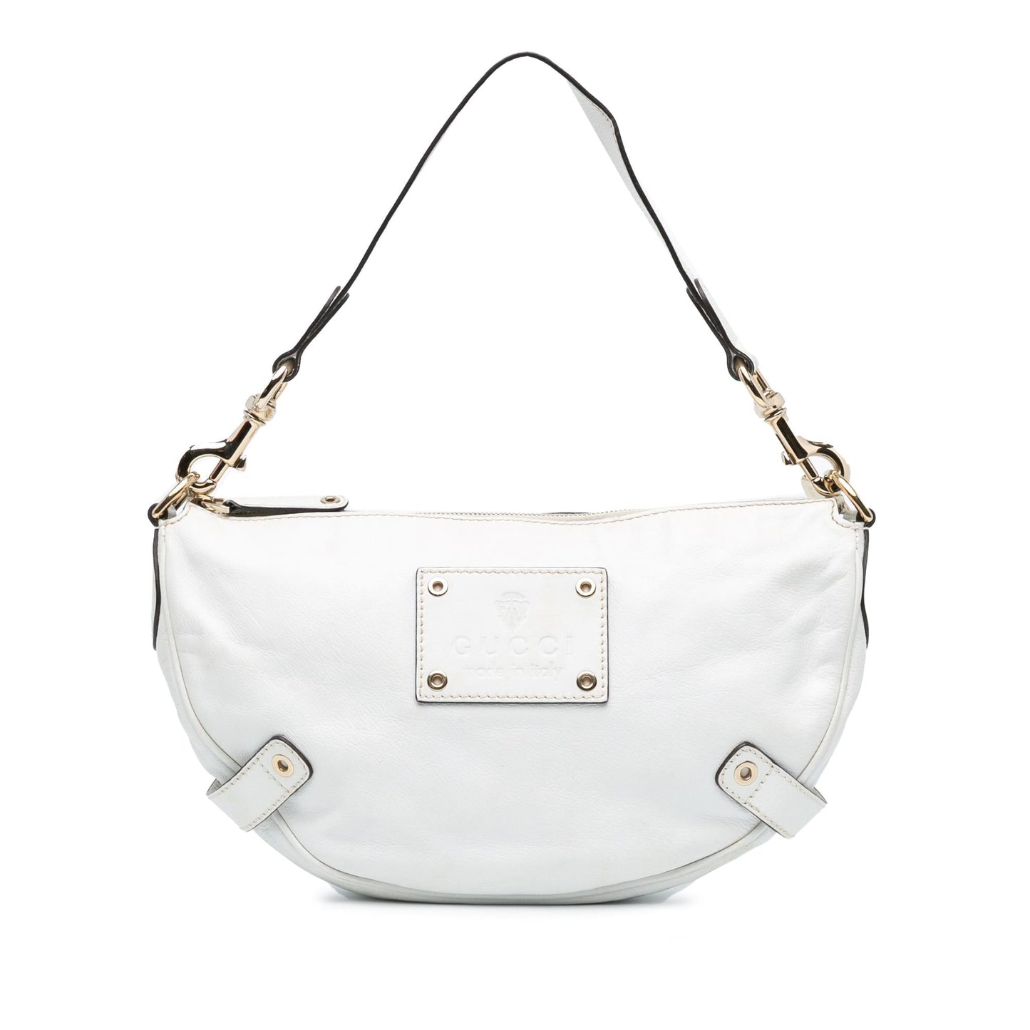 Gucci Leather Voyager Hobo (SHG-qEwa7k)