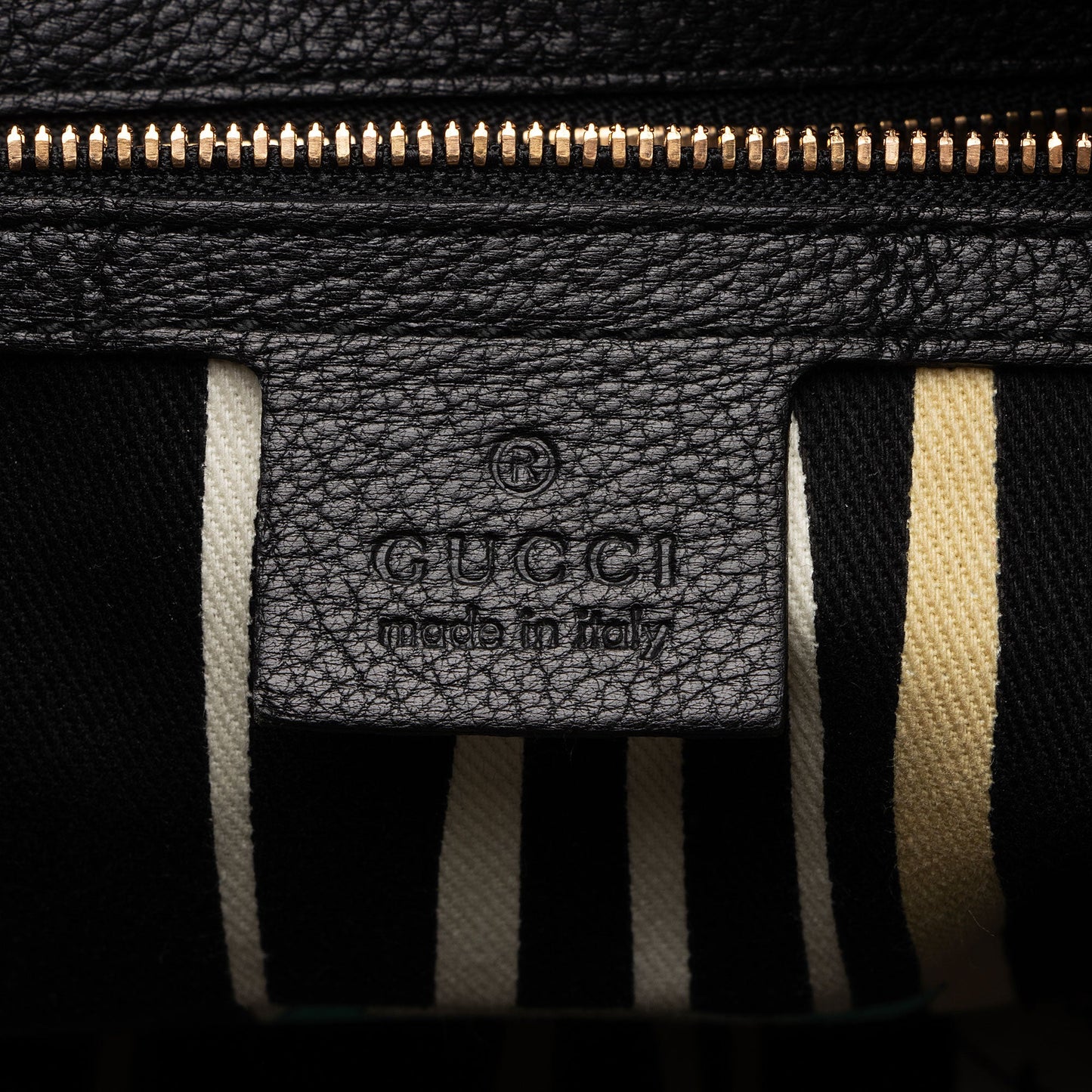 Gucci Leather Bamboo Horsebit Wave Satchel (SHF-Ka9DSr)