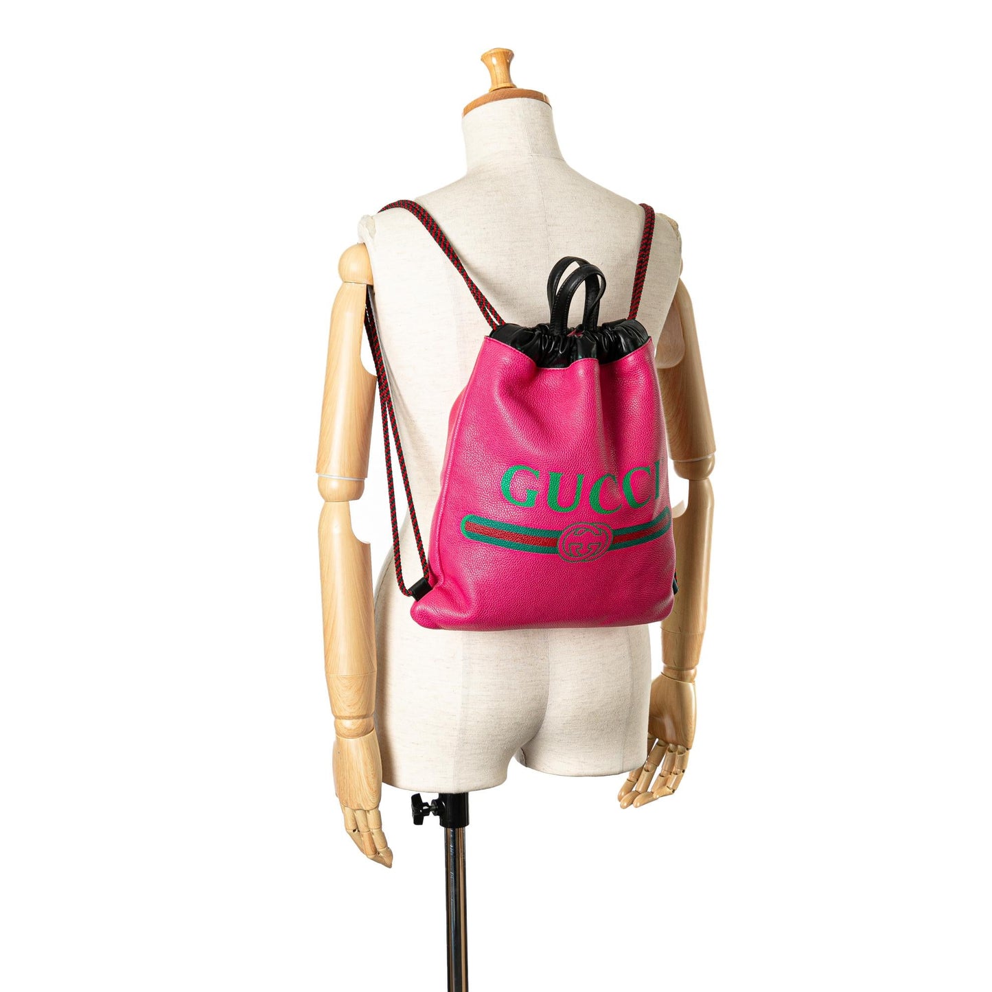 Gucci Logo Drawstring Backpack (SHG-7UcvNP)