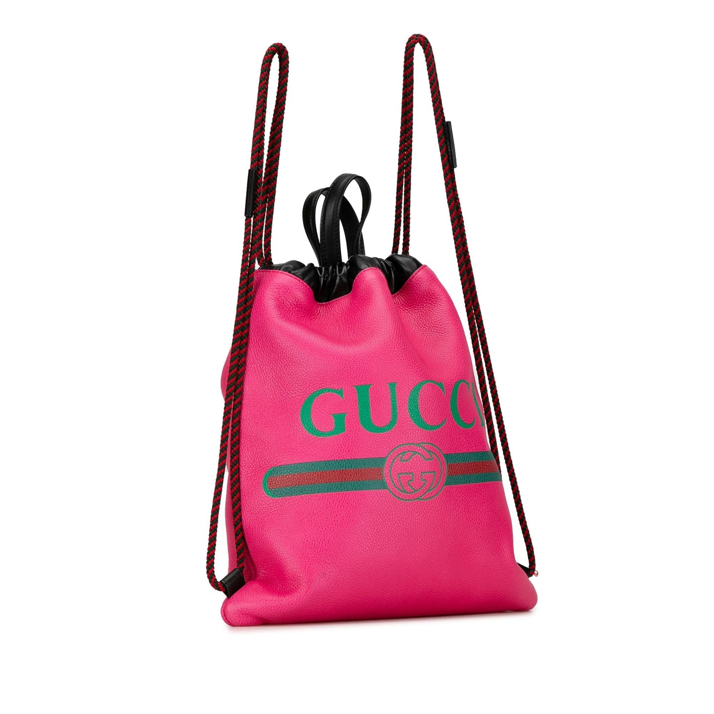 Gucci Logo Drawstring Backpack (SHG-7UcvNP)