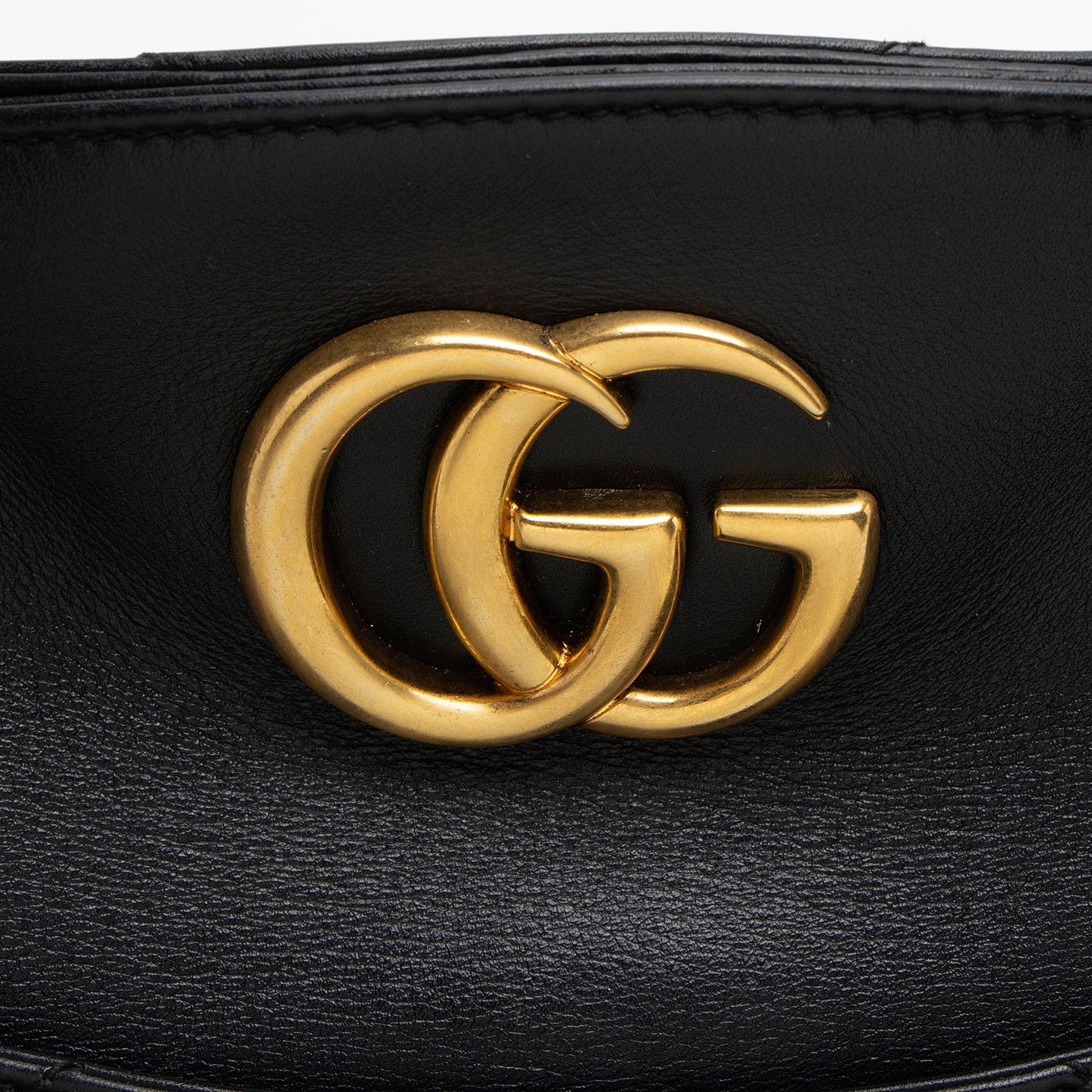 Gucci Matelasse Calfskin GG Marmont Medium Open Shoulder Bag (SHF-iImF5c)