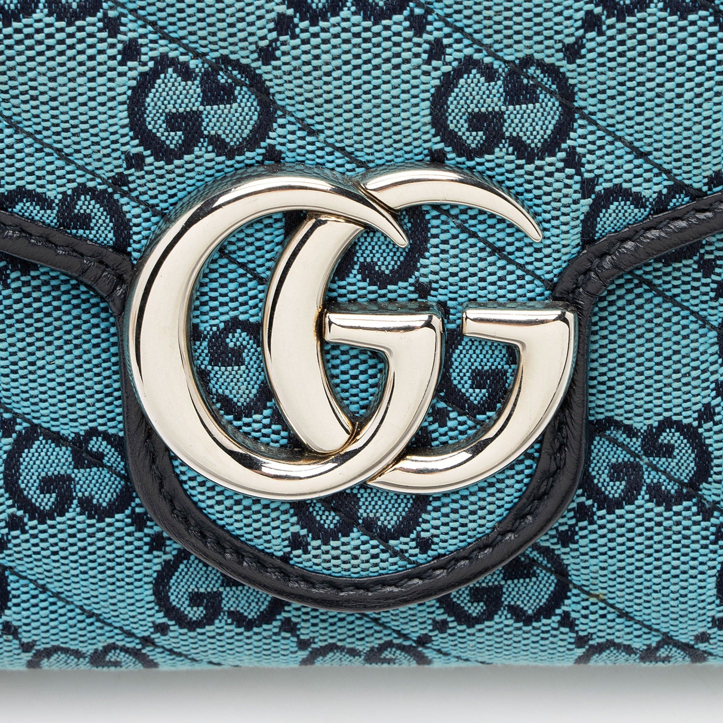 Gucci Matelasse GG Canvas GG Marmont Mini Chain Bag