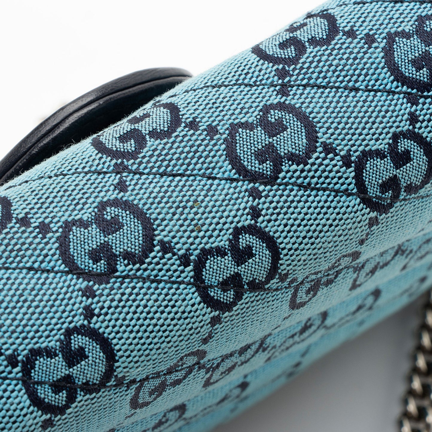 Gucci Matelasse GG Canvas GG Marmont Mini Chain Bag