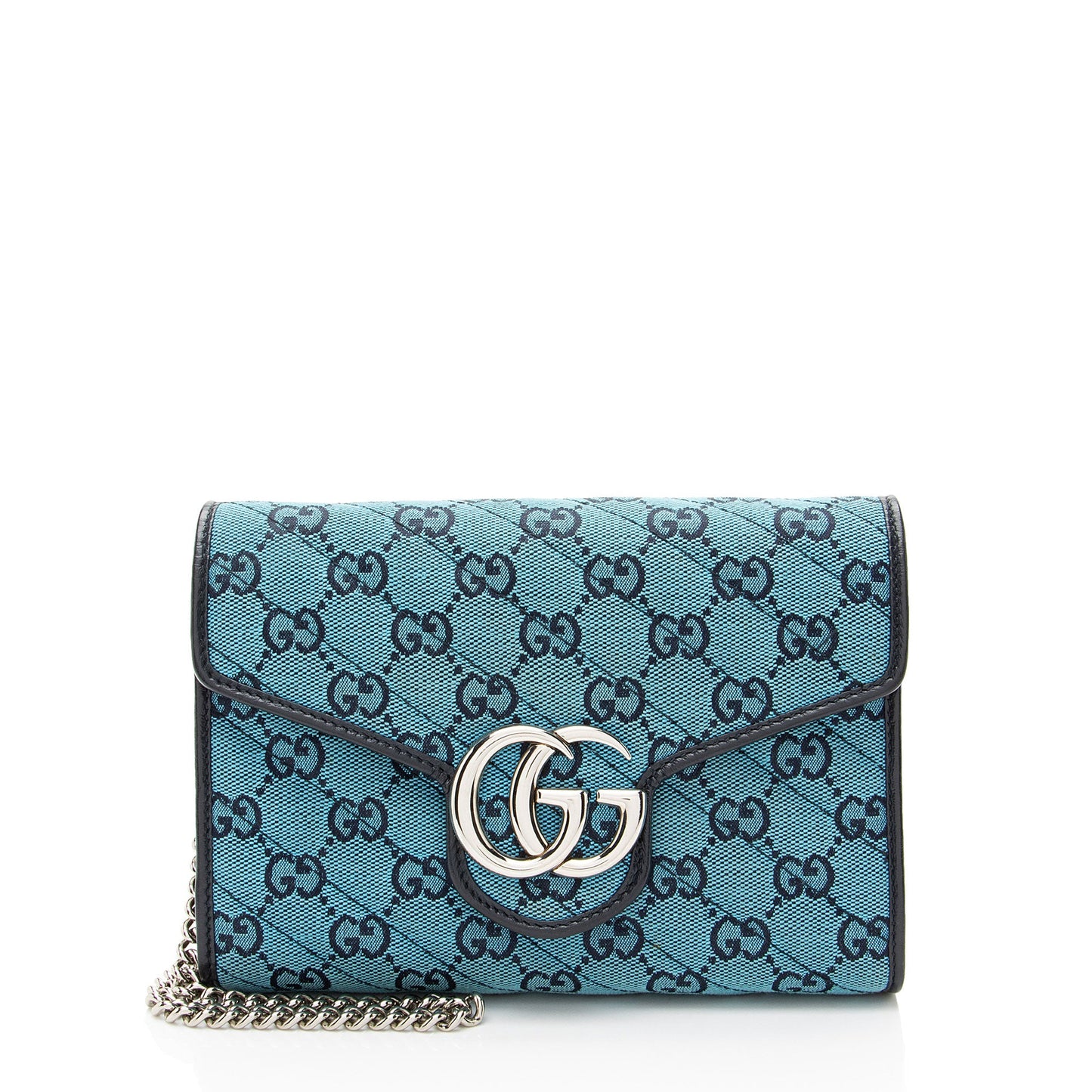Gucci Matelasse GG Canvas GG Marmont Mini Chain Bag