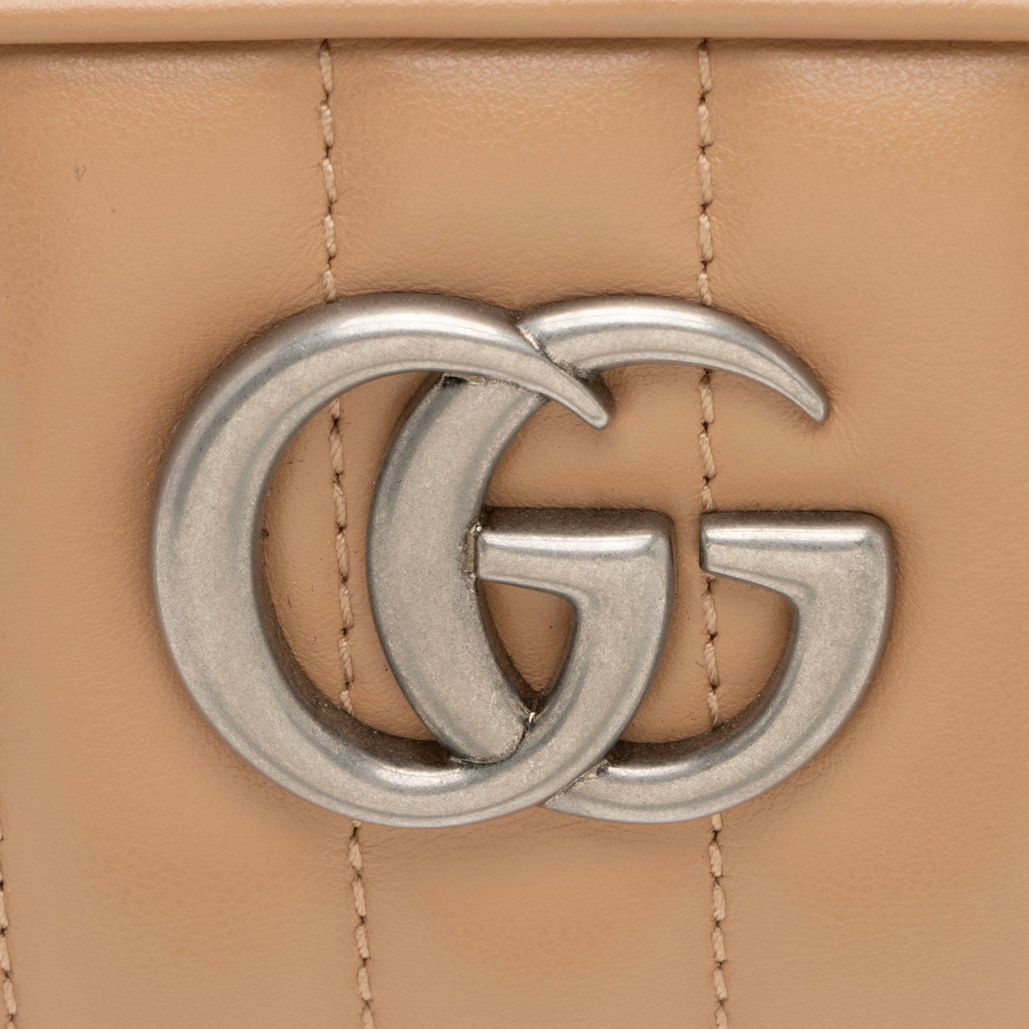 Gucci Mixed Matelasse Leather GG Marmont Aria Mini Chain Bag