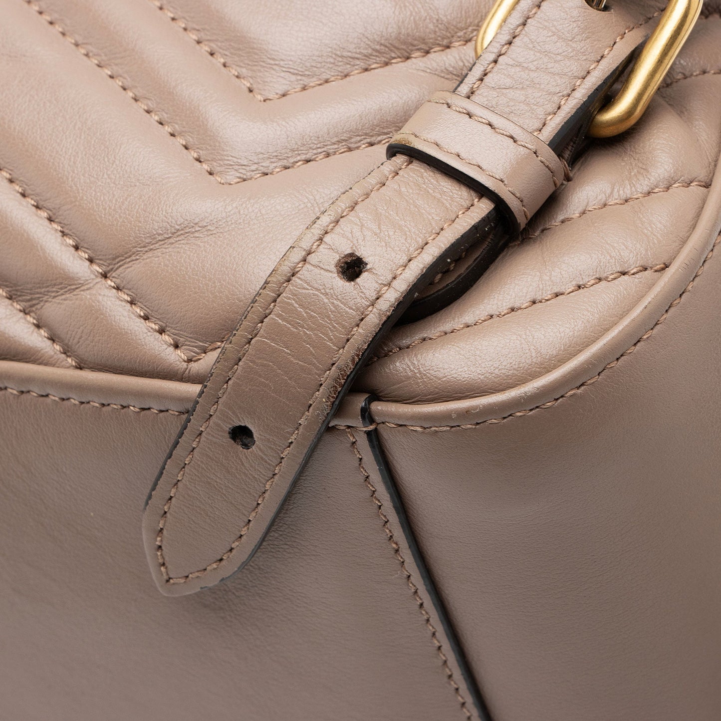 Gucci Matelasse Leather GG Marmont Backpack