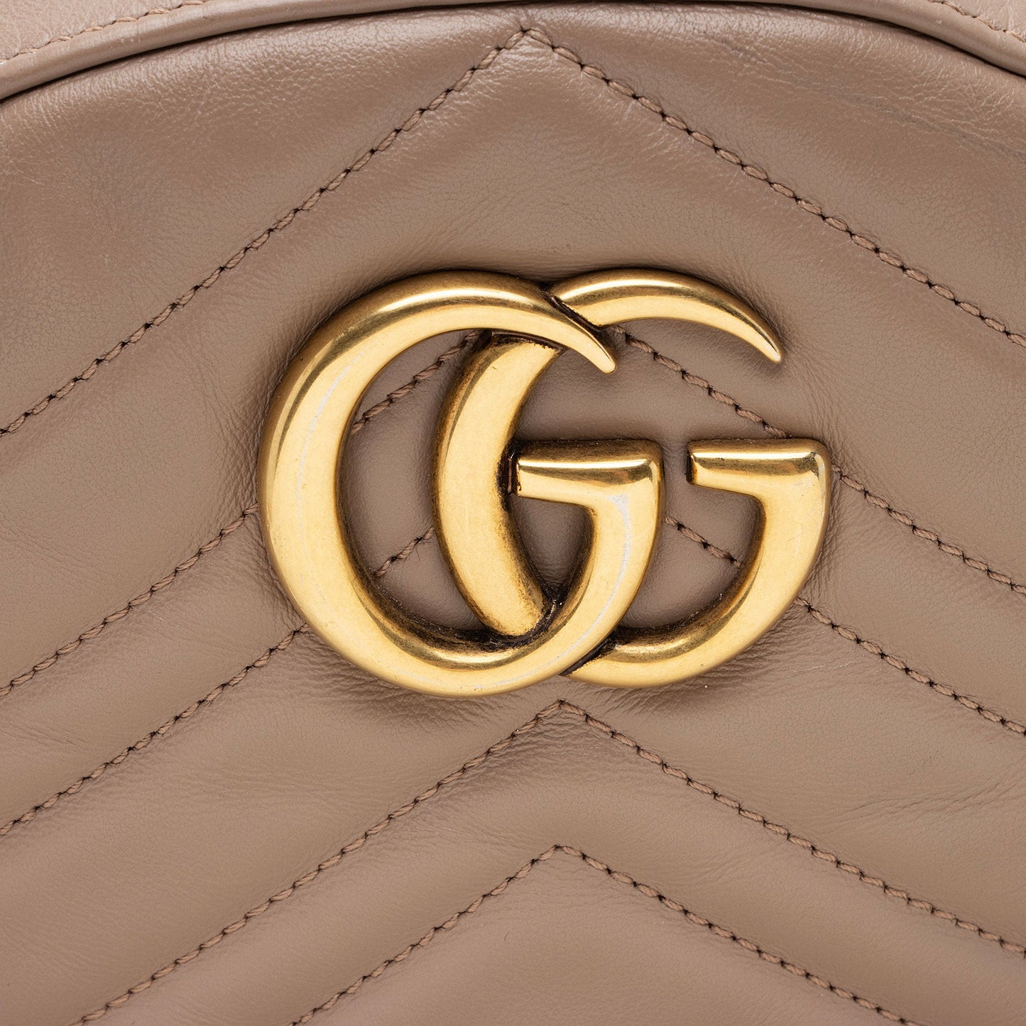 Gucci Matelasse Leather GG Marmont Backpack