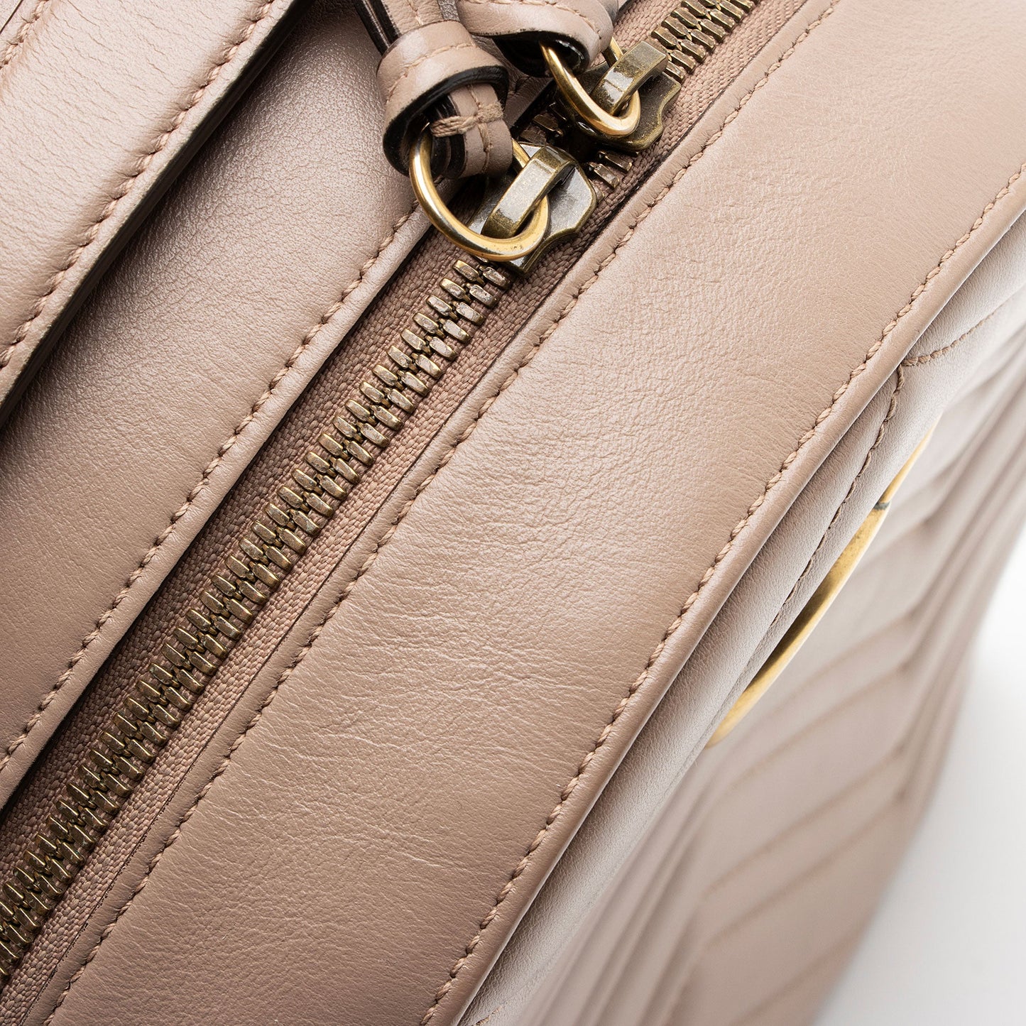 Gucci Matelasse Leather GG Marmont Backpack