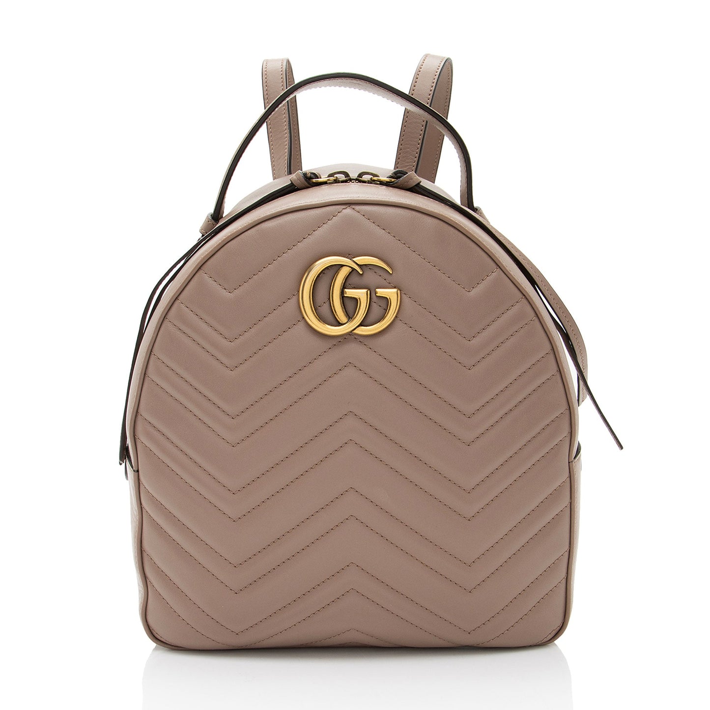 Gucci Matelasse Leather GG Marmont Backpack