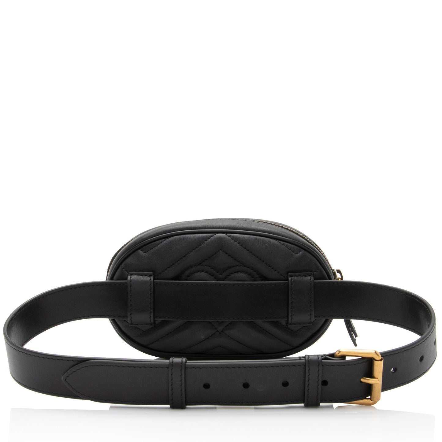 Gucci Matelasse Leather GG Marmont Belt Bag - Size 30 / 75 (SHF-LoosRT)