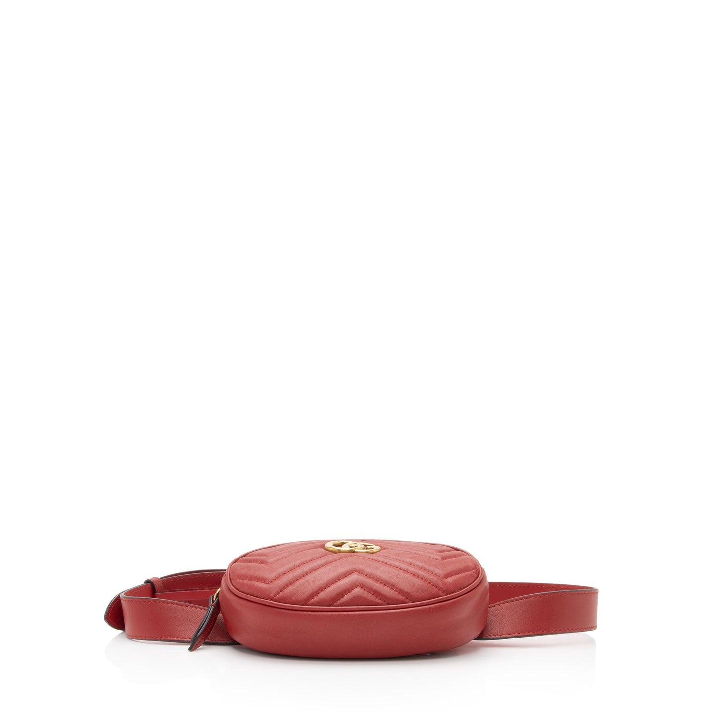Gucci Matelasse Leather GG Marmont Belt Bag - Size 34 / 85 (SHF-6ayuWu)