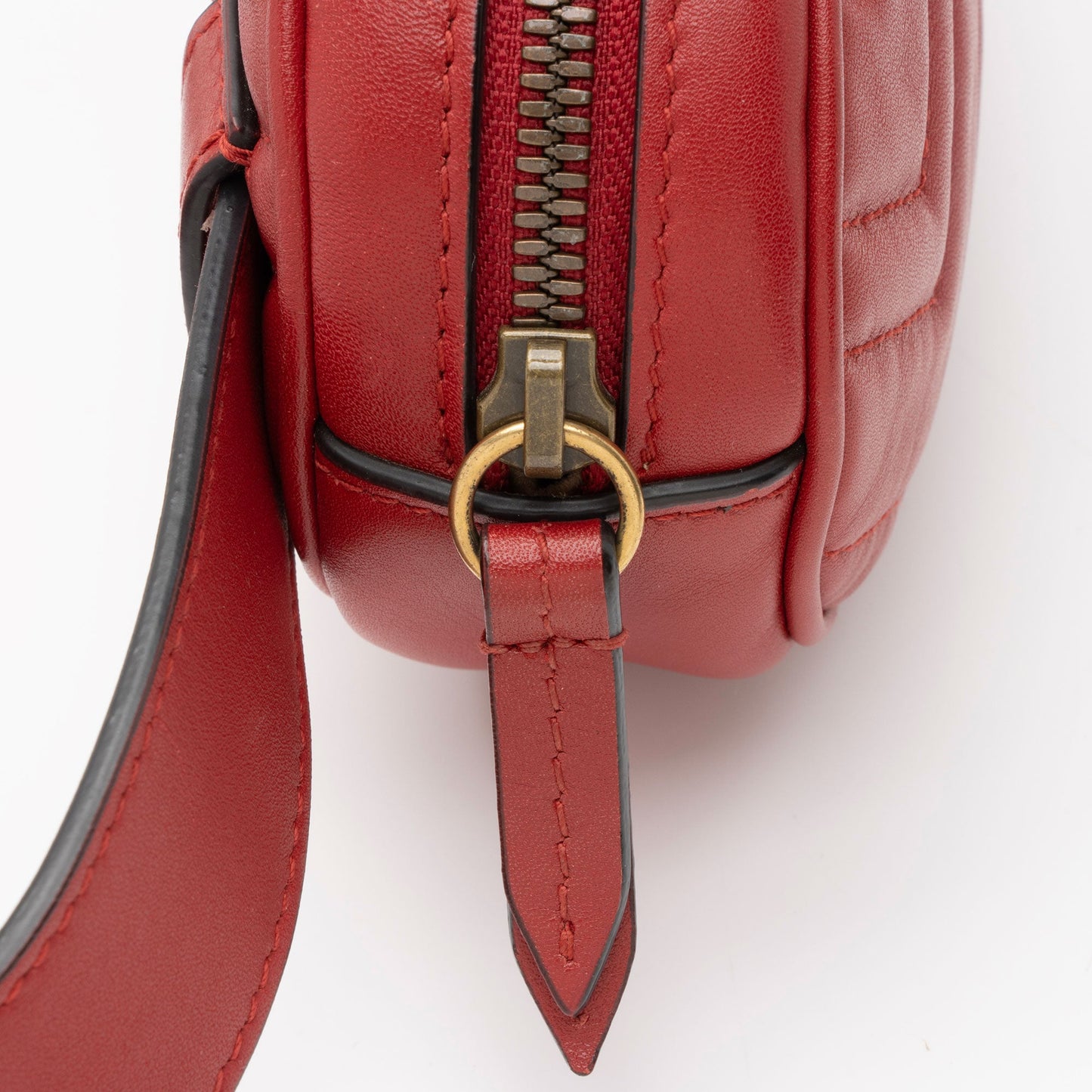 Gucci Matelasse Leather GG Marmont Belt Bag - Size 34 / 85 (SHF-6ayuWu)