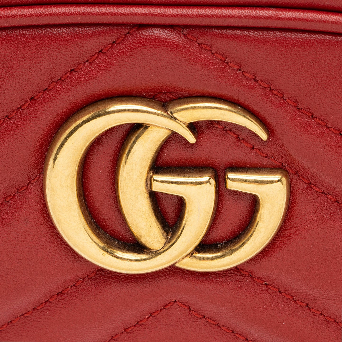 Gucci Matelasse Leather GG Marmont Belt Bag - Size 34 / 85 (SHF-6ayuWu)