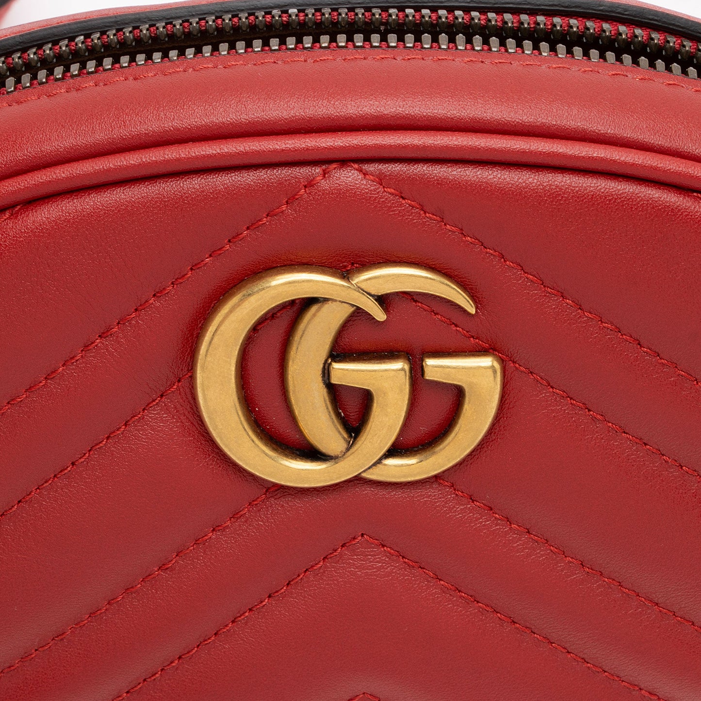Gucci Matelasse Leather GG Marmont Belt Bag - Size 34 / 85 (SHF-xF7VUV)