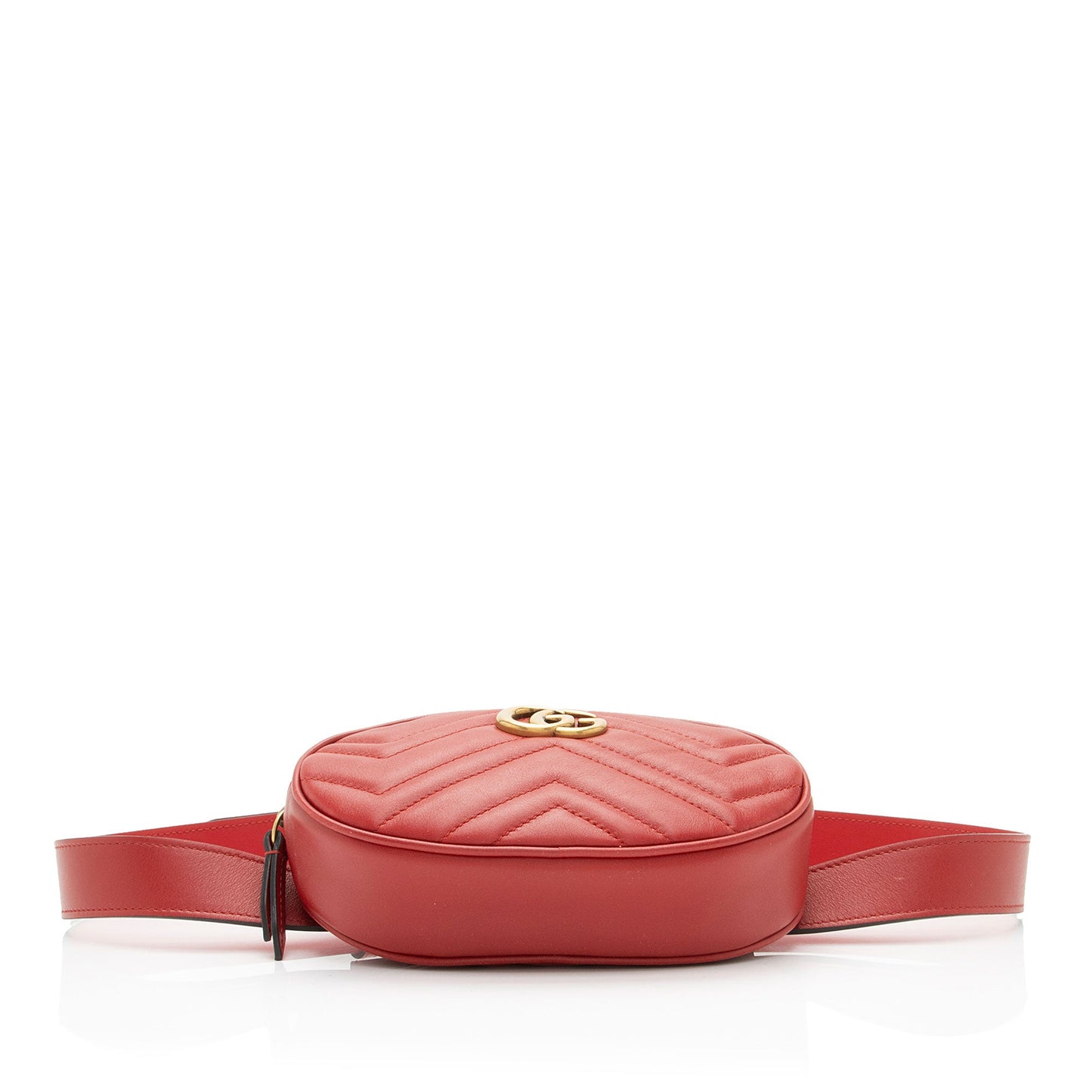 Gucci Matelasse Leather GG Marmont Belt Bag - Size 38 / 95 (SHF-v0s2aR)