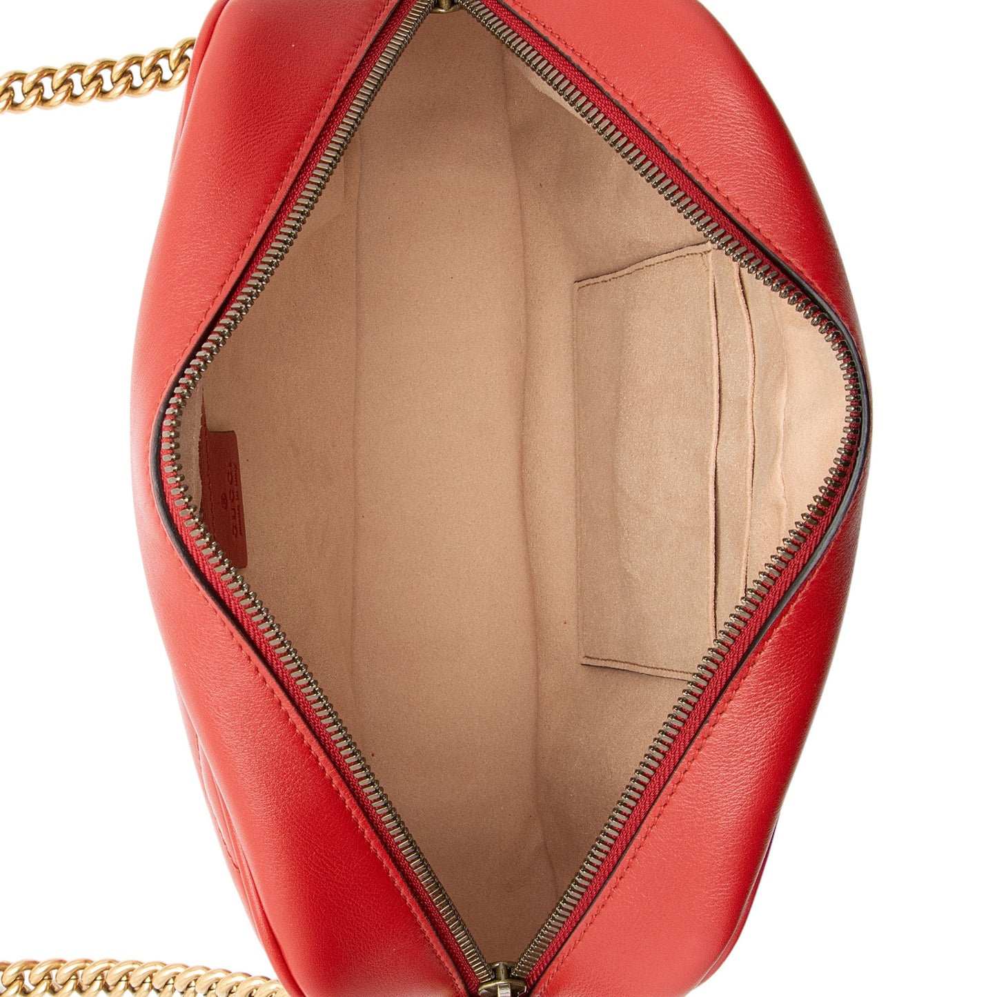 Gucci Matelasse Leather GG Marmont Chain Medium Shoulder Bag (SHF-a9tEkd)