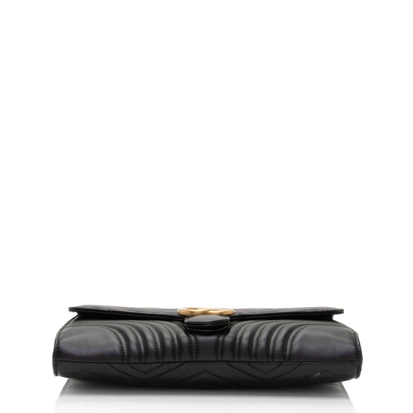 Gucci Matelasse Leather GG Marmont Clutch (SHF-ZRS6E1)