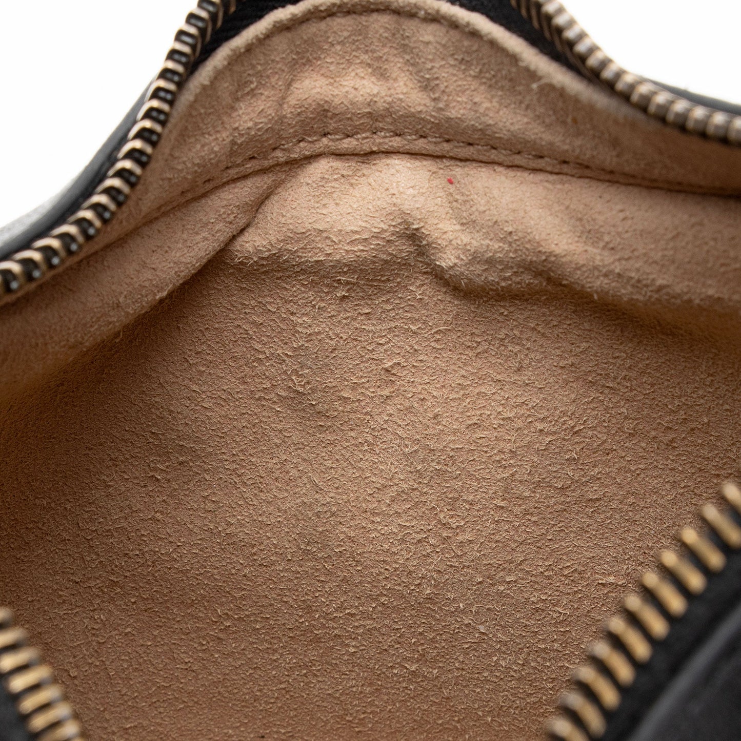Gucci Matelasse Leather GG Marmont Half Moon Mini Shoulder Bag (SHF-KwqPFJ)