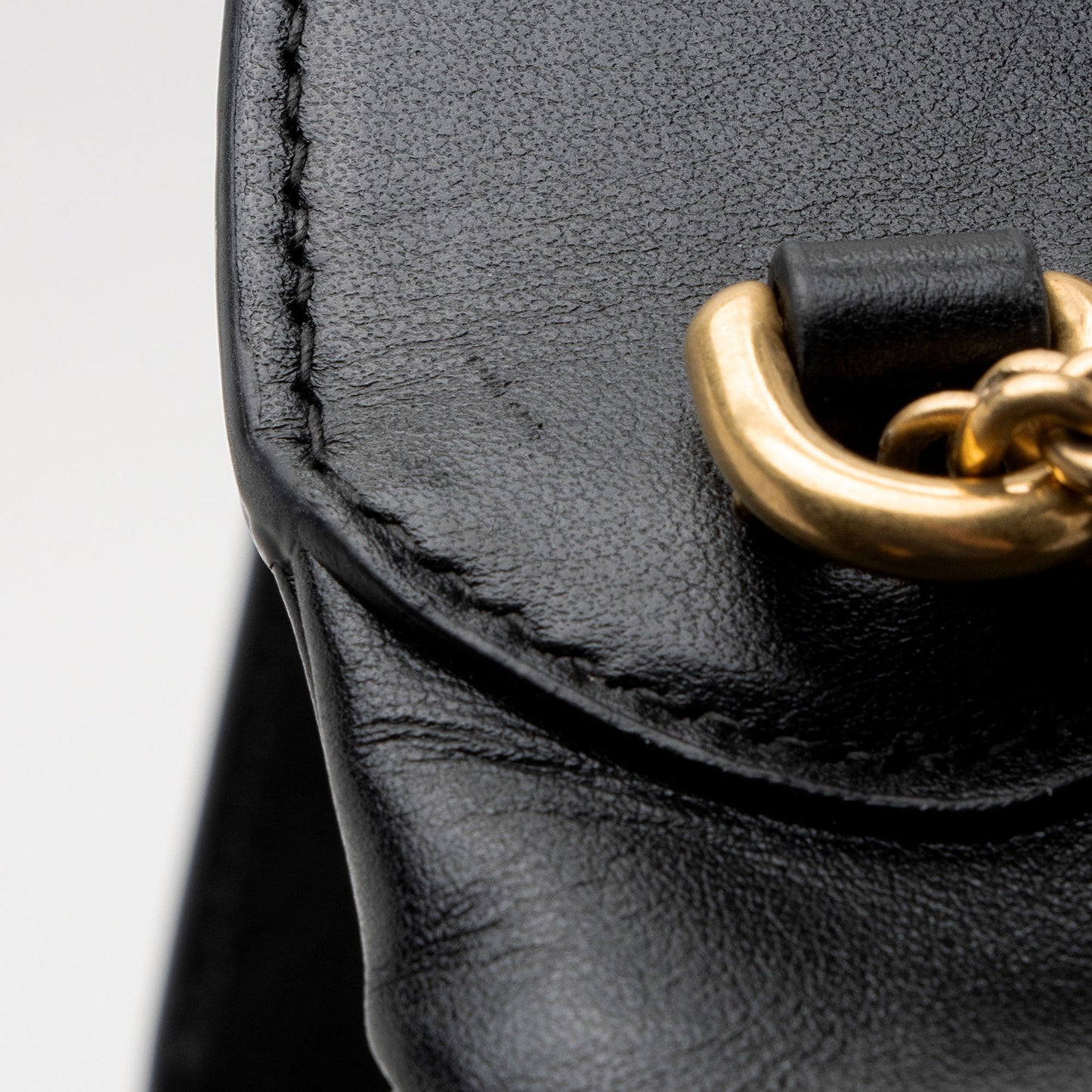 Gucci Matelasse Leather GG Marmont Half Moon Mini Shoulder Bag (SHF-KwqPFJ)