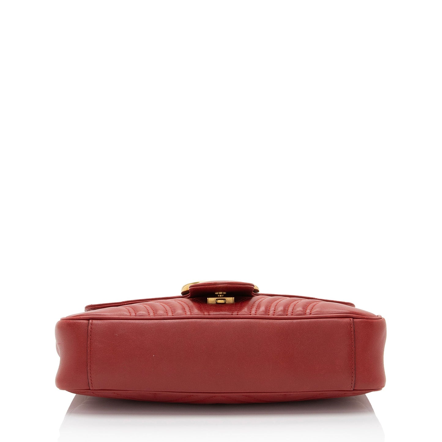 Gucci Matelasse Leather GG Marmont Medium Flap Bag (SHF-nwt9t4)