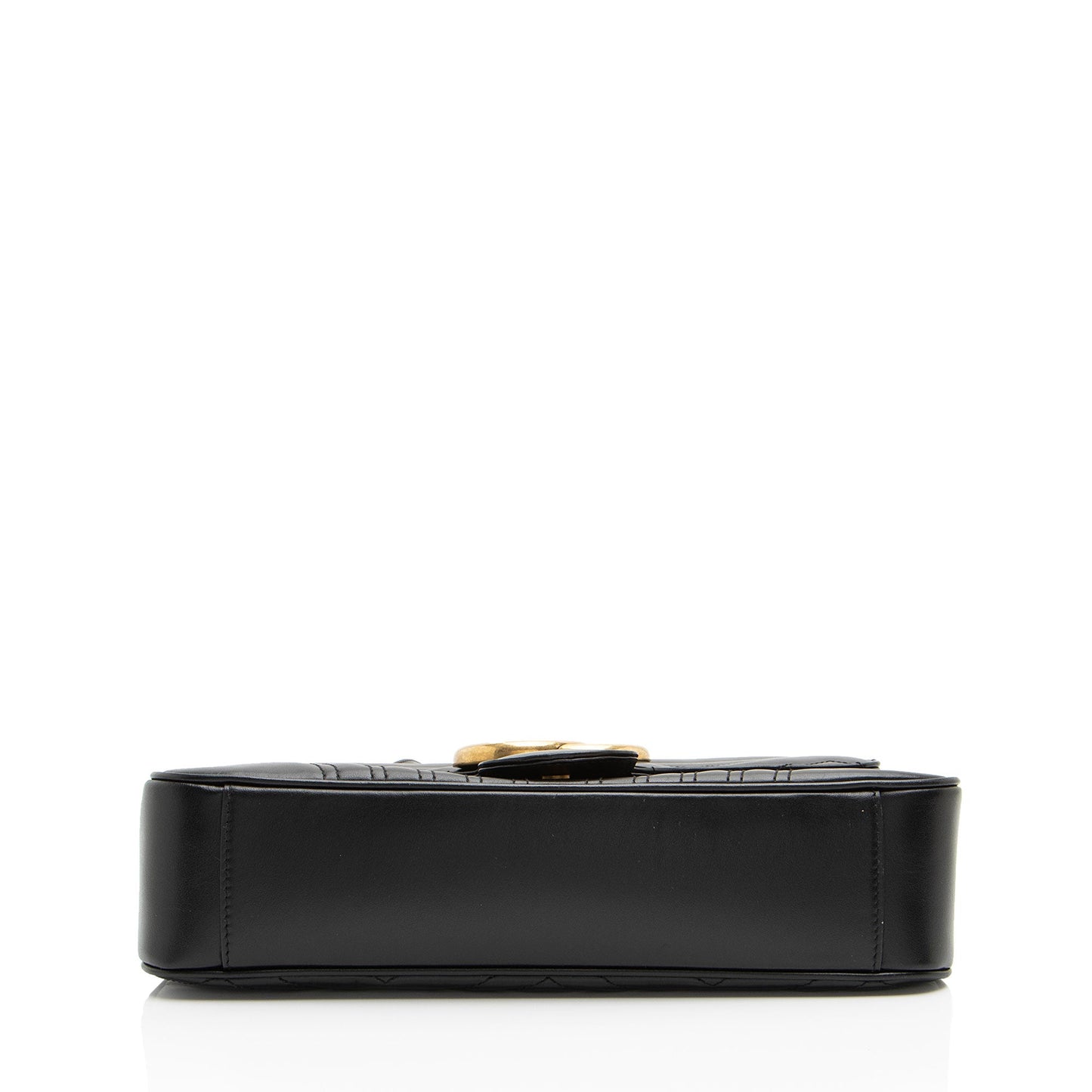 Gucci Matelasse Leather GG Marmont Medium Flap Bag (SHF-Xorpjv)