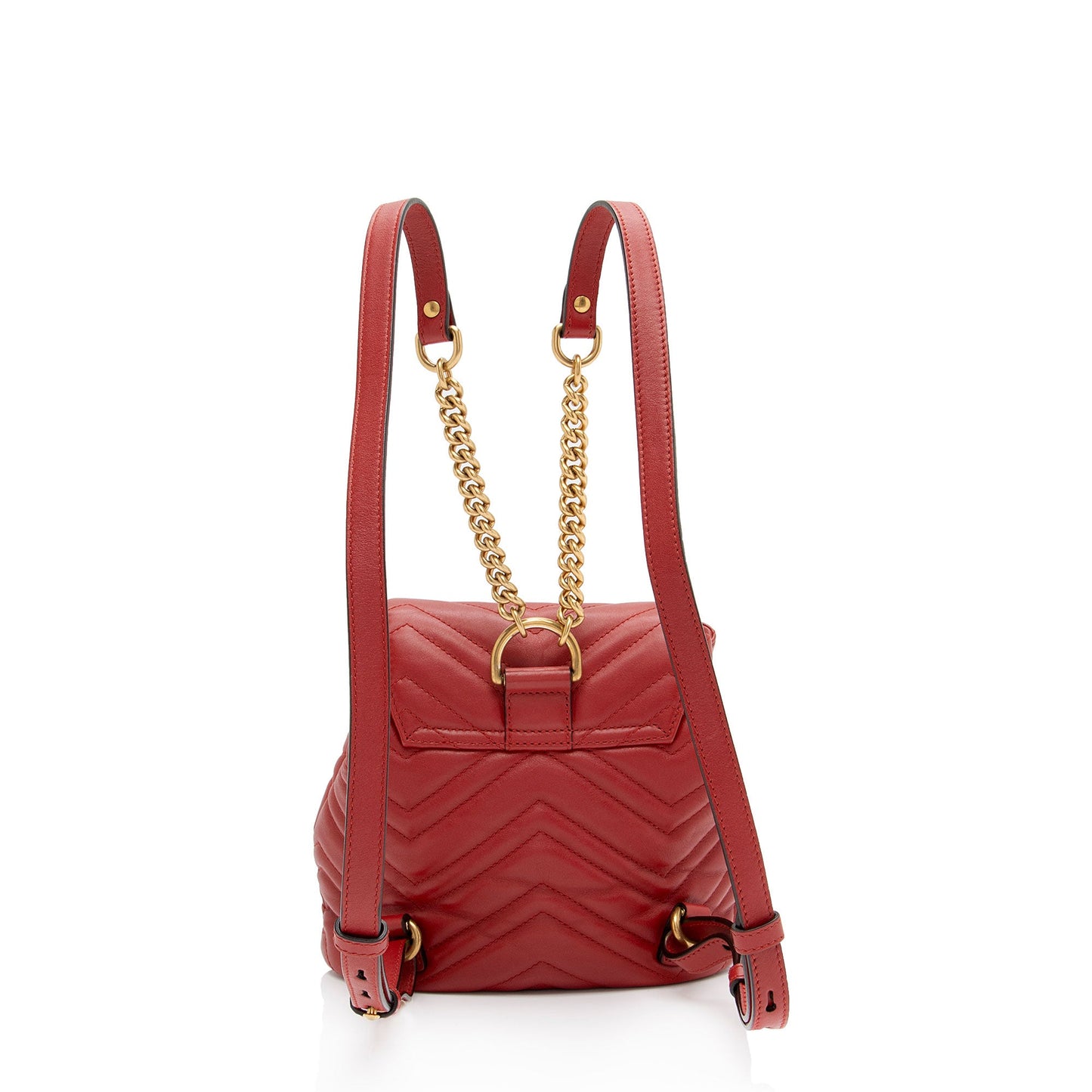 Gucci Matelasse Leather GG Marmont Mini Backpack (SHF-QNu94U)