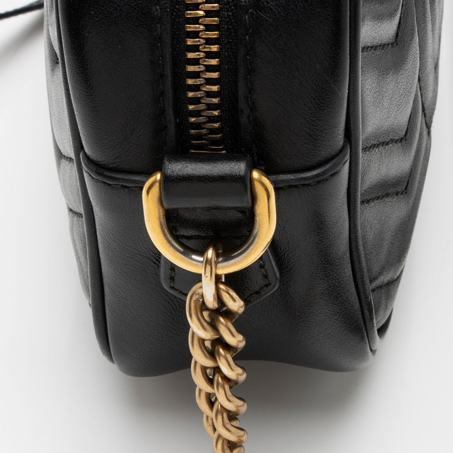 Gucci Matelasse Leather GG Marmont Mini Bag (SHF-K2ithf)