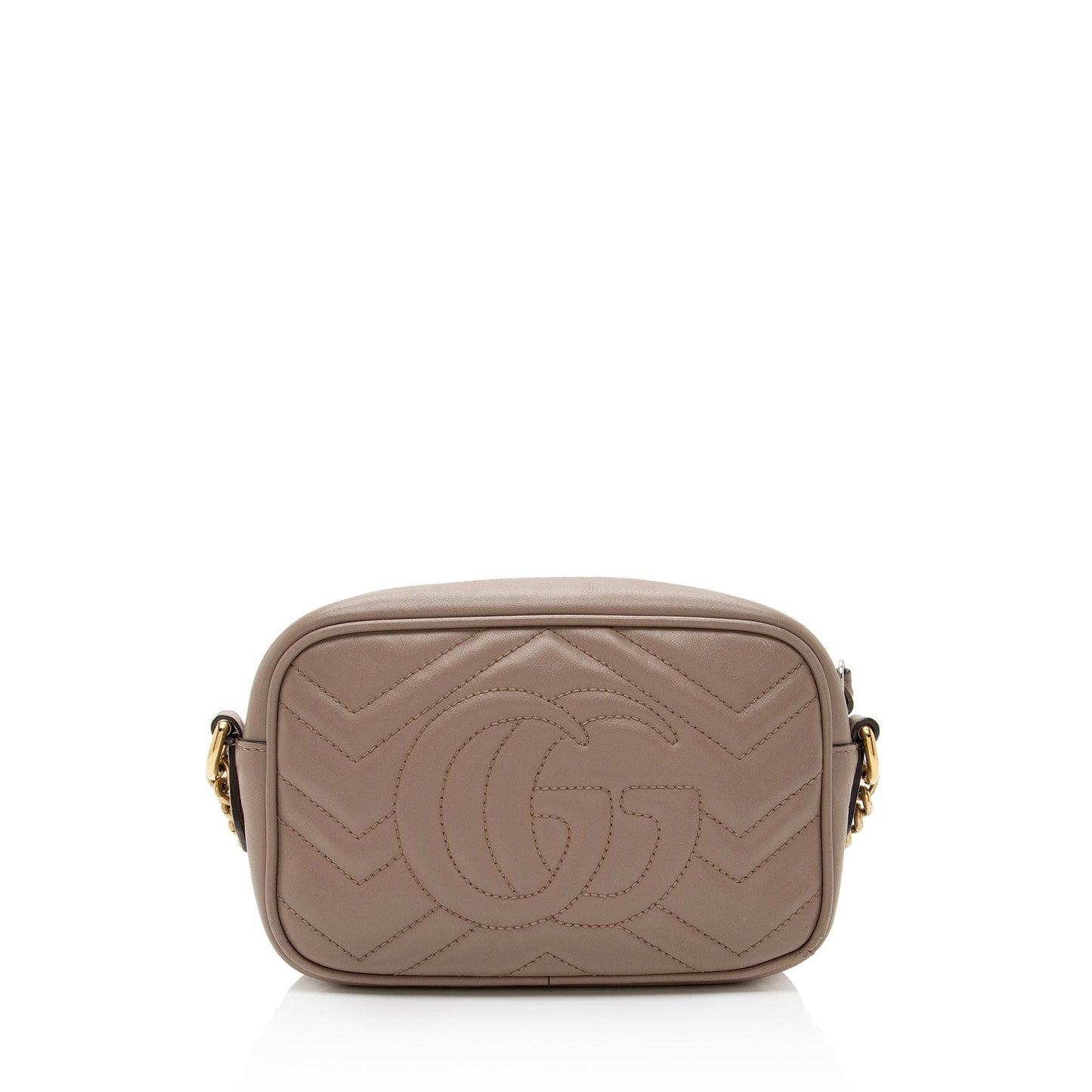 Gucci Matelasse Leather GG Marmont Mini Bag (SHF-rnywkF)