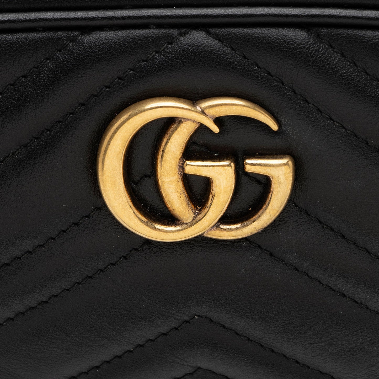 Gucci Matelasse Leather GG Marmont Mini Bag (SHF-3G1w1x)