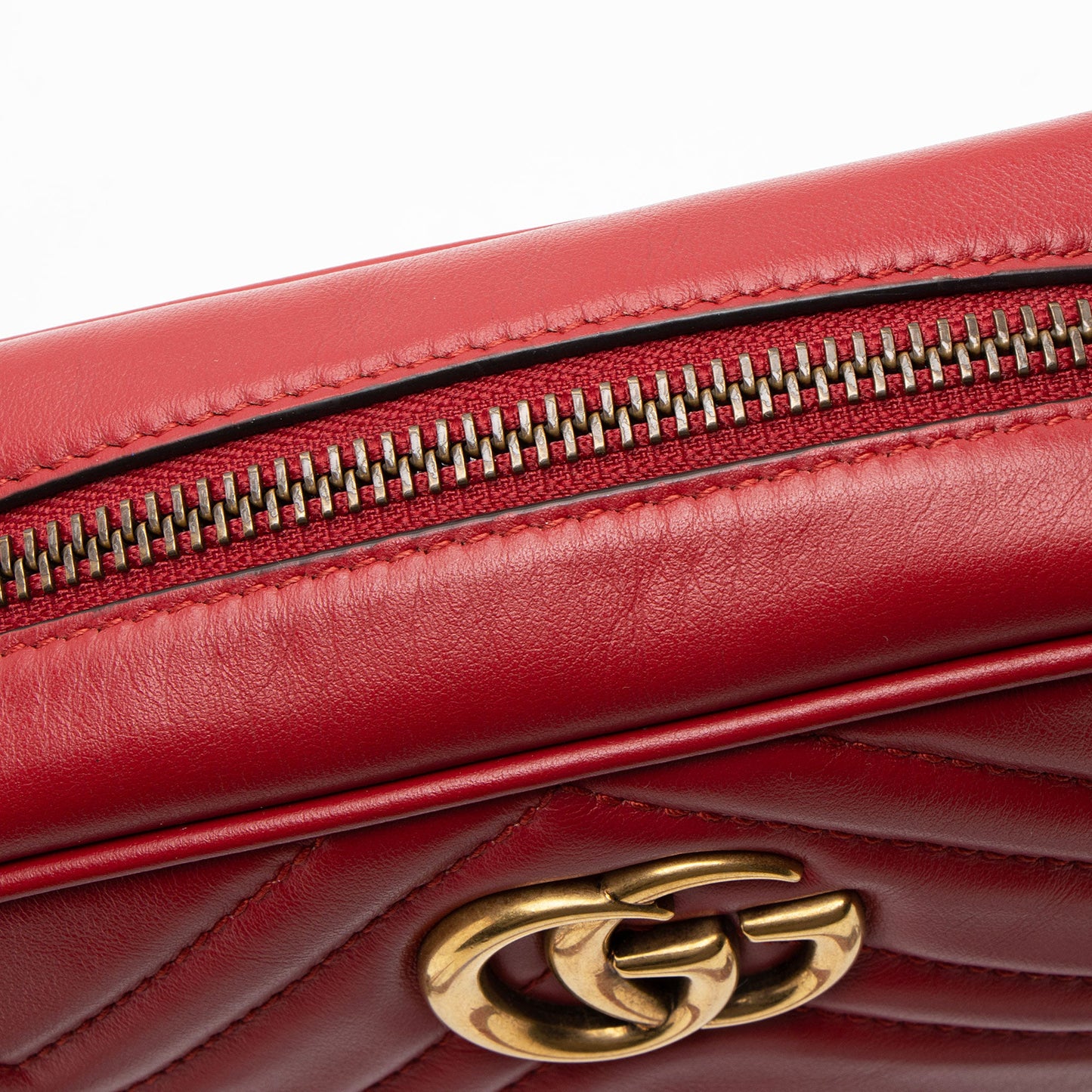 Gucci Matelasse Leather GG Marmont Mini Bag