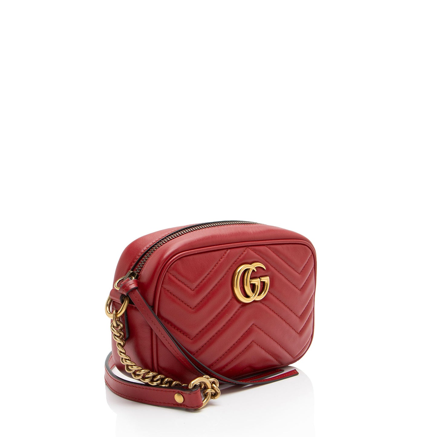 Gucci Matelasse Leather GG Marmont Mini Bag