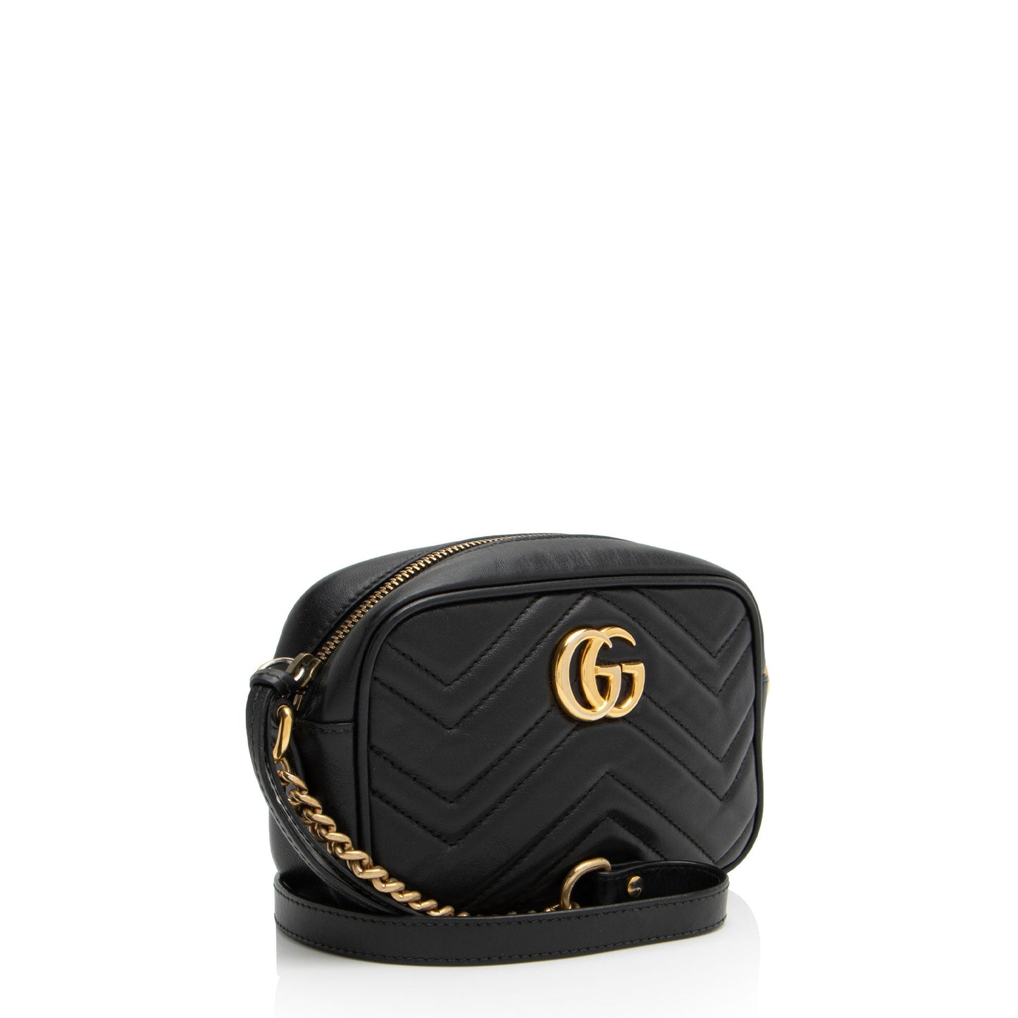 Gucci Matelasse Leather GG Marmont Mini Bag
