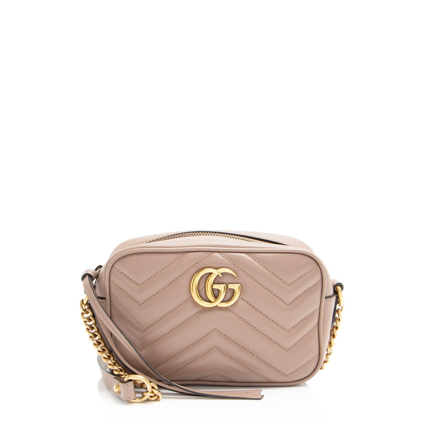 Gucci Matelasse Leather GG Marmont Mini Bag