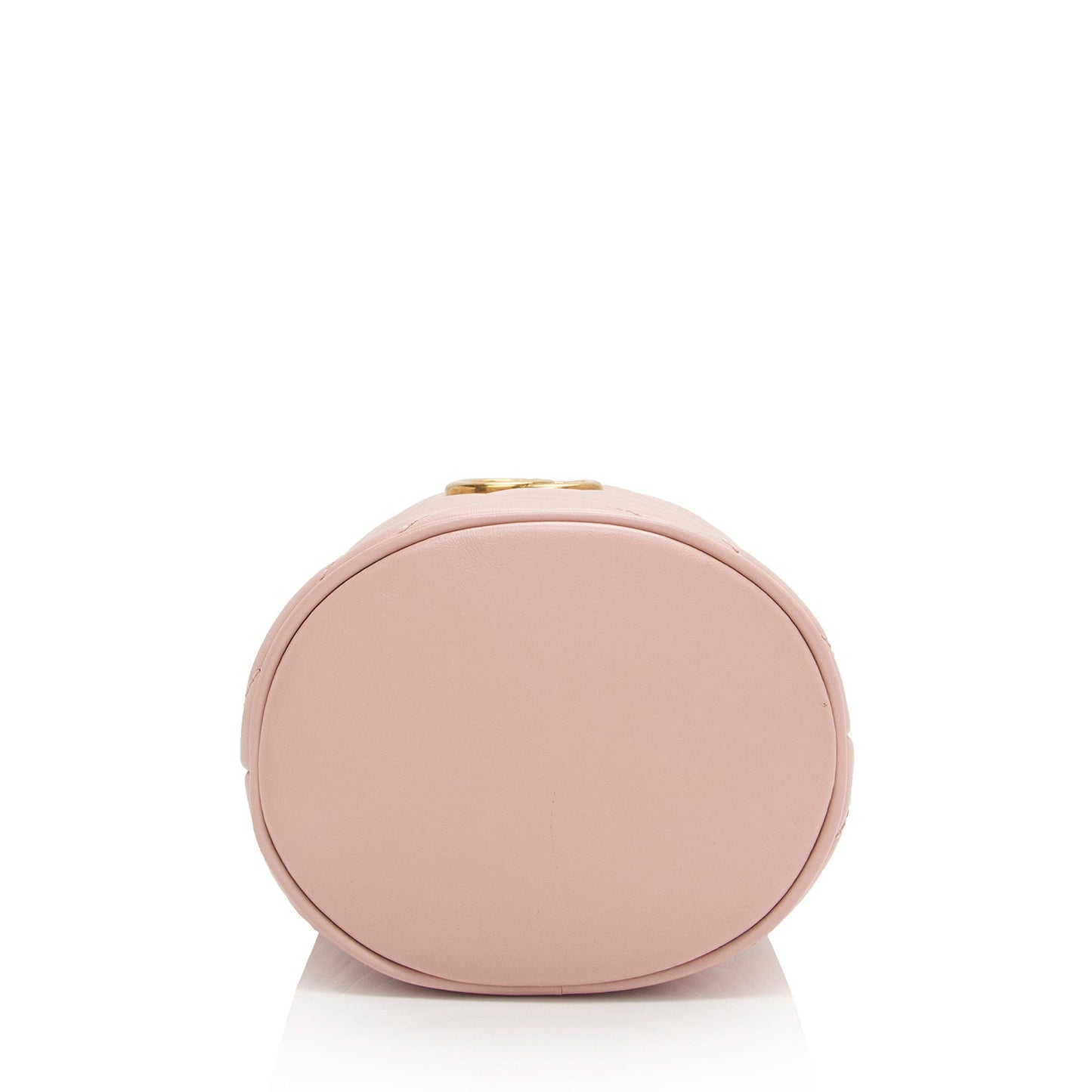 Gucci Matelasse Leather GG Marmont Mini Bucket Bag (SHF-mpO6dQ)