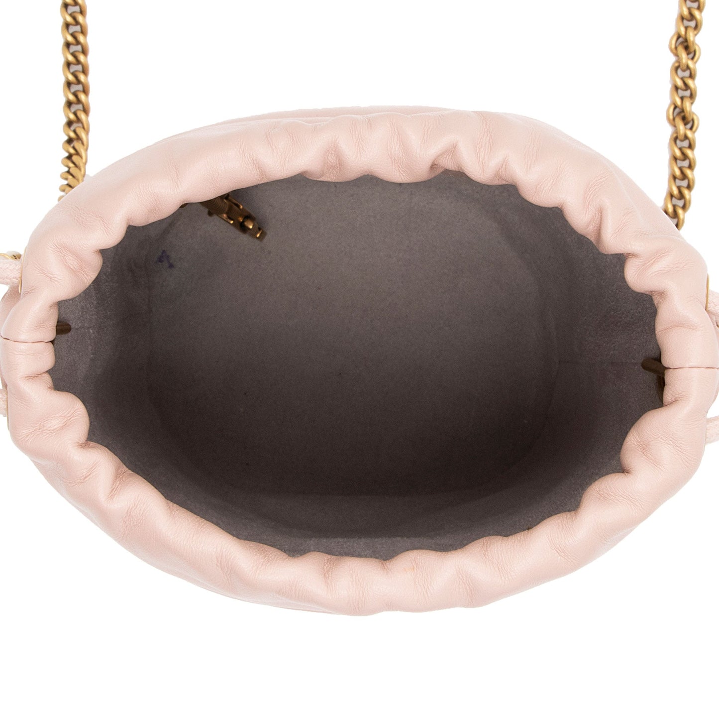 Gucci Matelasse Leather GG Marmont Mini Bucket Bag (SHF-mpO6dQ)