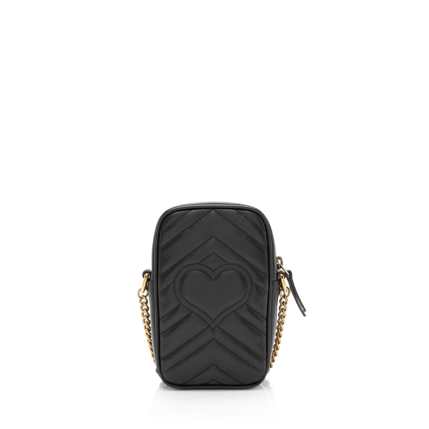 Gucci Matelasse Leather GG Marmont Mini Crossbody Bag (SHF-37j21T)