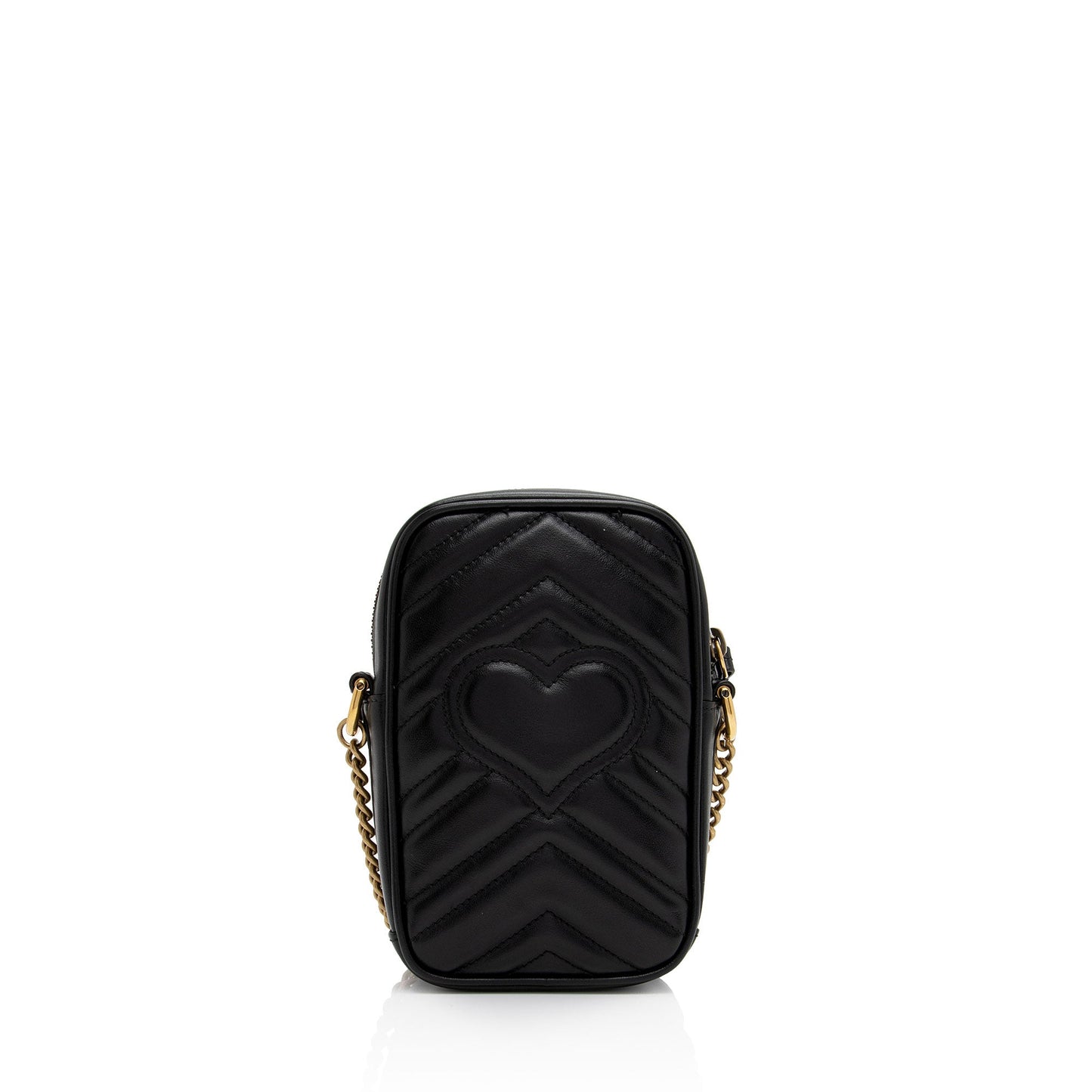 Gucci Matelasse Leather GG Marmont Mini Crossbody Bag (SHF-2UTE9c)