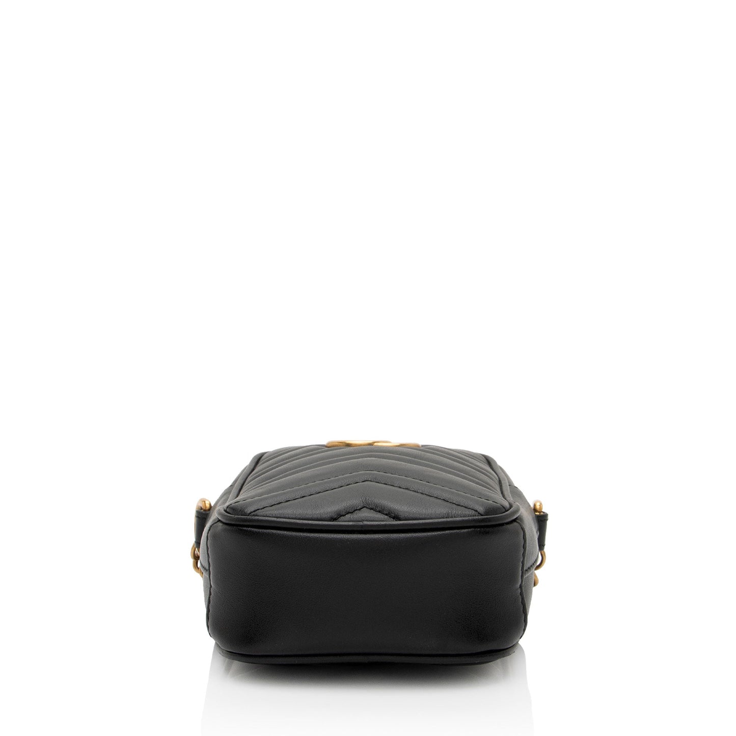 Gucci Matelasse Leather GG Marmont Mini Crossbody (SHF-pySpXY)