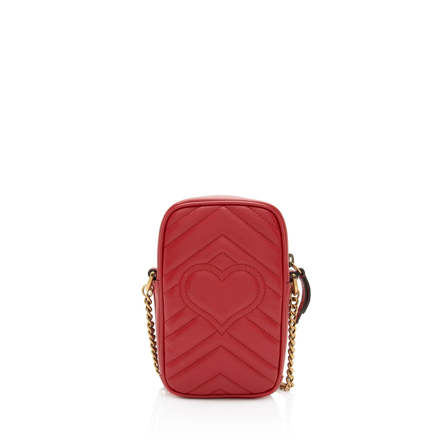 Gucci Matelasse Leather GG Marmont Mini Crossbody (SHF-bZrNN4)