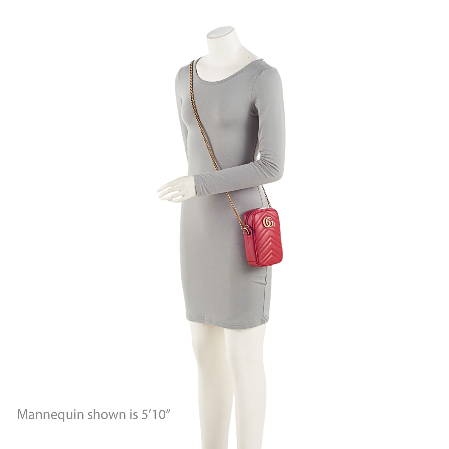 Gucci Matelasse Leather GG Marmont Mini Crossbody (SHF-bZrNN4)