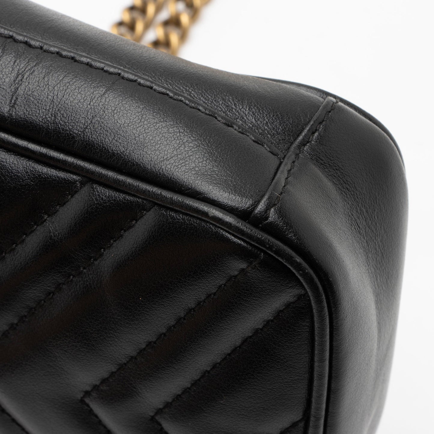 Gucci Matelasse Leather GG Marmont Mini Crossbody (SHF-1qHFM7)