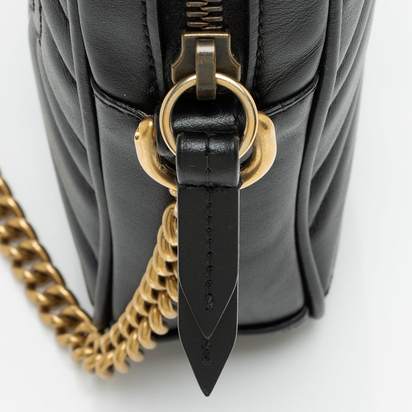 Gucci Matelasse Leather GG Marmont Mini Crossbody