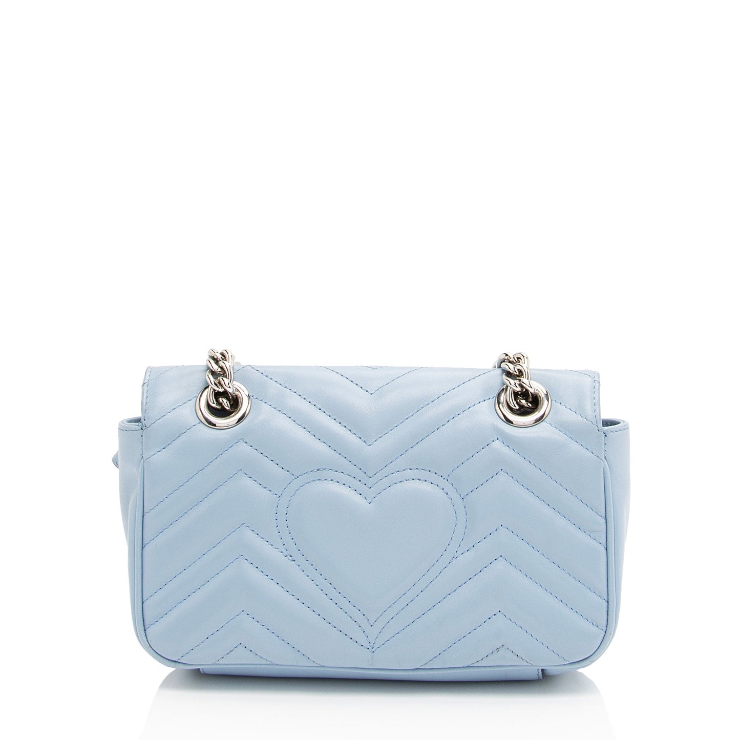 Gucci Matelasse Leather GG Marmont Mini Flap Bag - FINAL SALE (SHF-pWKcM1)