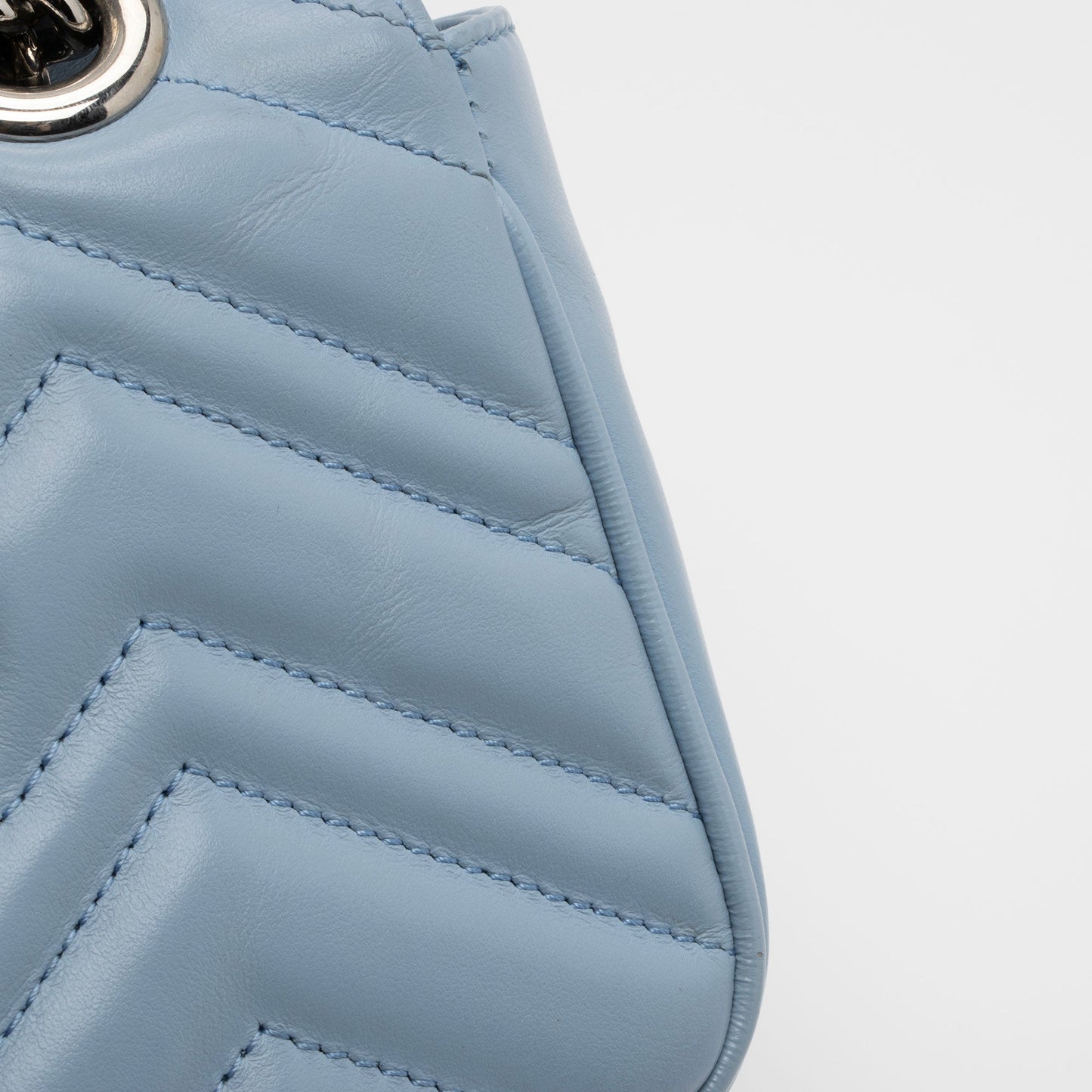 Gucci Matelasse Leather GG Marmont Mini Flap Bag - FINAL SALE (SHF-pWKcM1)