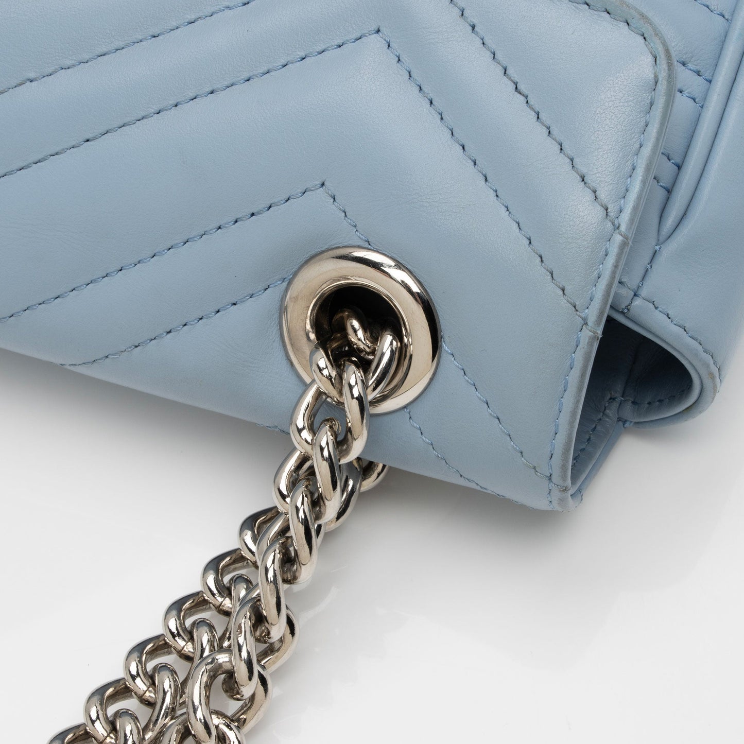 Gucci Matelasse Leather GG Marmont Mini Flap Bag - FINAL SALE (SHF-pWKcM1)
